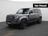 Land Rover Defender 110 5.0 P525 110 V8 Carpathian Edition | 525 PK | BTW | PANORAMA-SCHUIFDAK | LUCHTVERING | KOELBOX | MERIDIAN AUDIO | 360 CAMERA | STUUR+STOELVERWARMING | STOELVENTIALTIE | 4-ZONE CLIMATE CONTROL | ADAPTIVE CRUISE CONTROL | WEGKLAPBARE TREKHAAK |