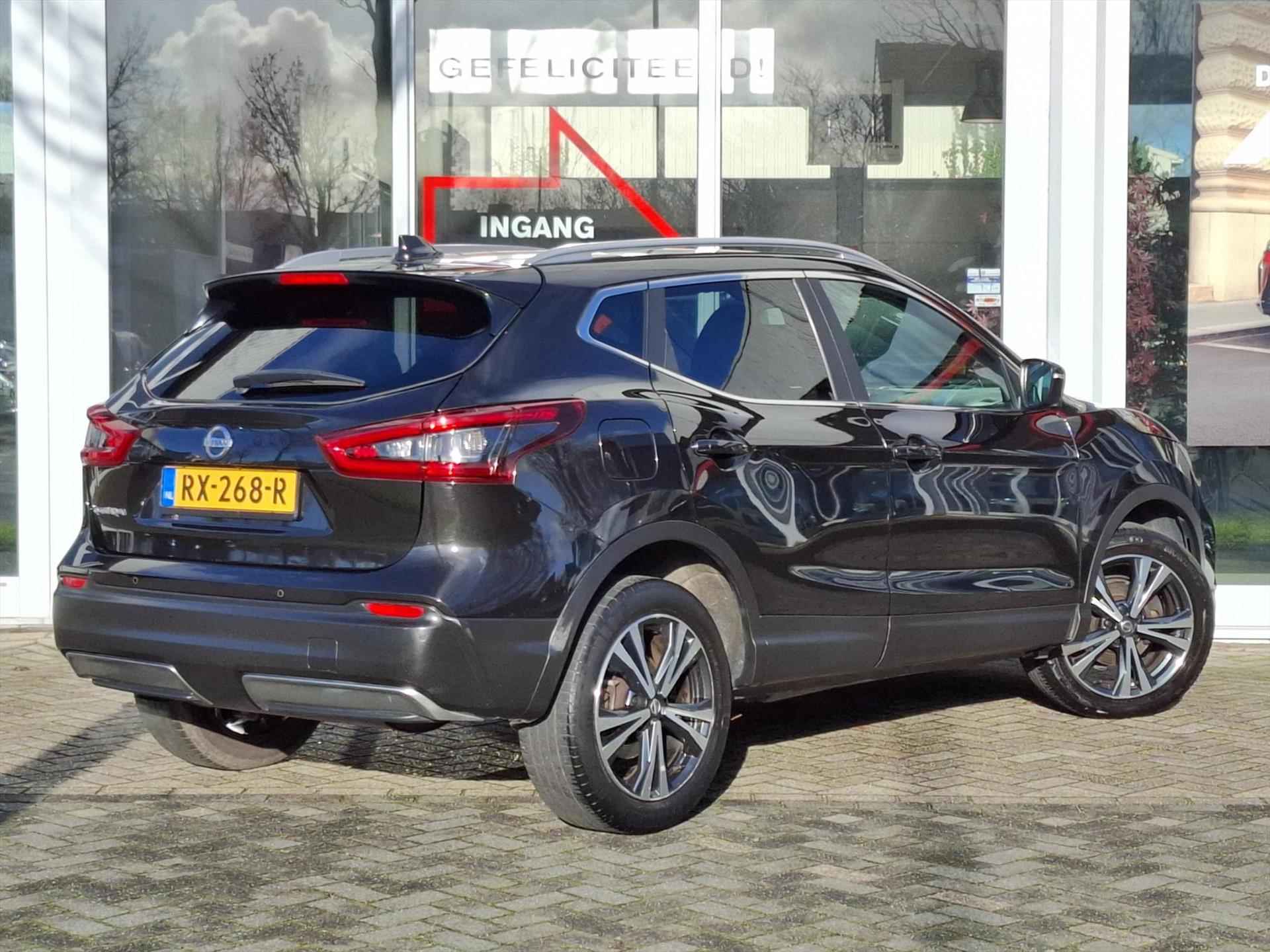 NISSAN Qashqai 1.2 115pk DIG-T XTRONIC N-Connecta | 360- Camera | Panoramadak | Navigatie | Stoelverwarming - 4/28