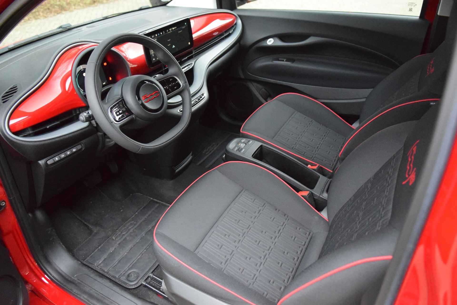 Fiat 500 C RED 24 kWh Virt cockpit/Cam/Nav/Ecc/Lmv - 9/48