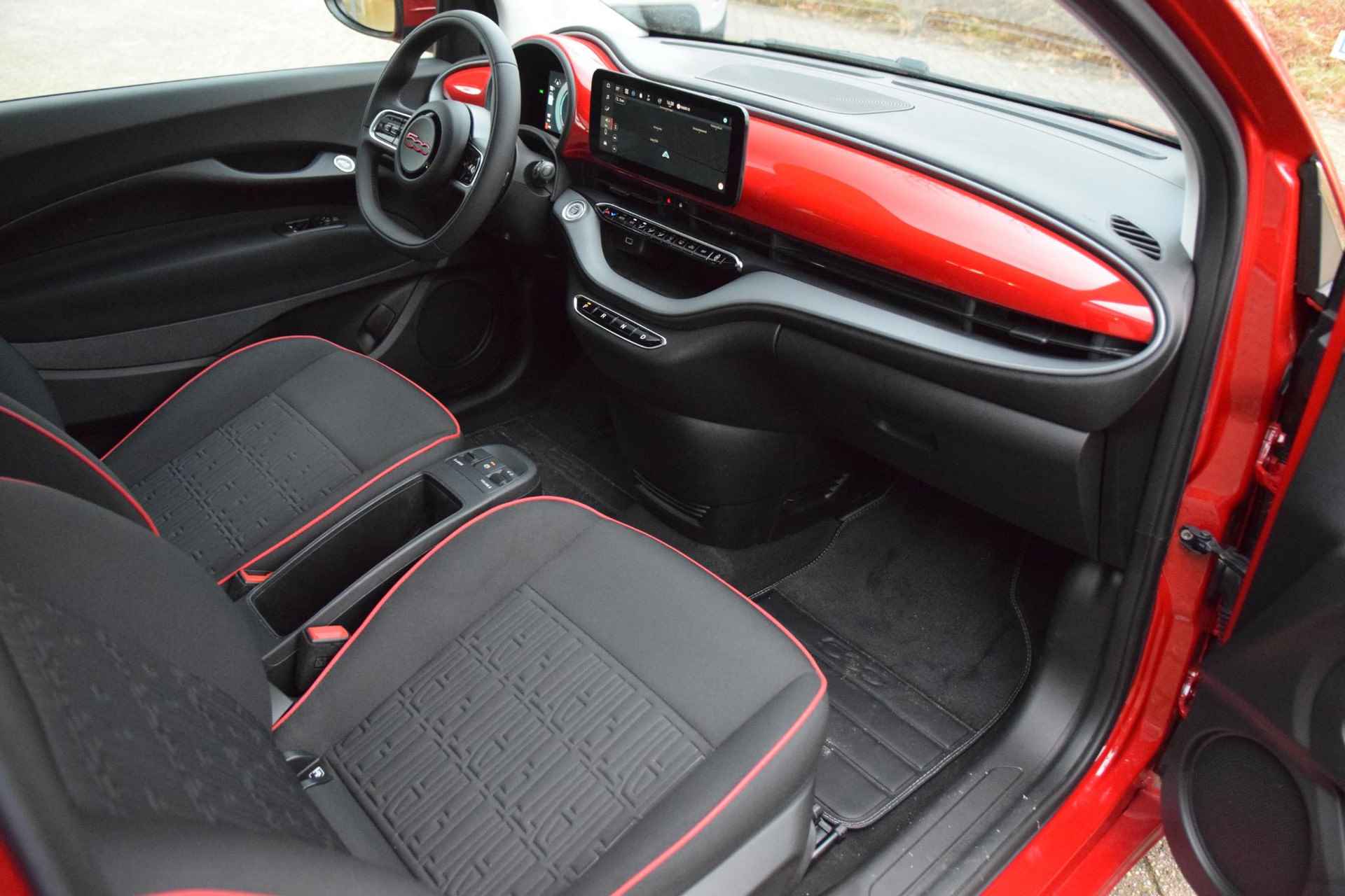 Fiat 500 C RED 24 kWh Virt cockpit/Cam/Nav/Ecc/Lmv - 10/48