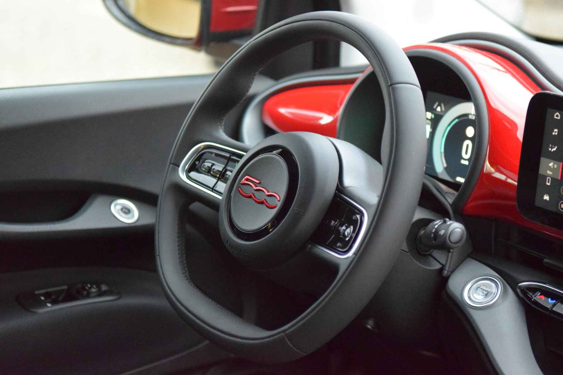 Fiat 500 C RED 24 kWh Virt cockpit/Cam/Nav/Ecc/Lmv - 14/48