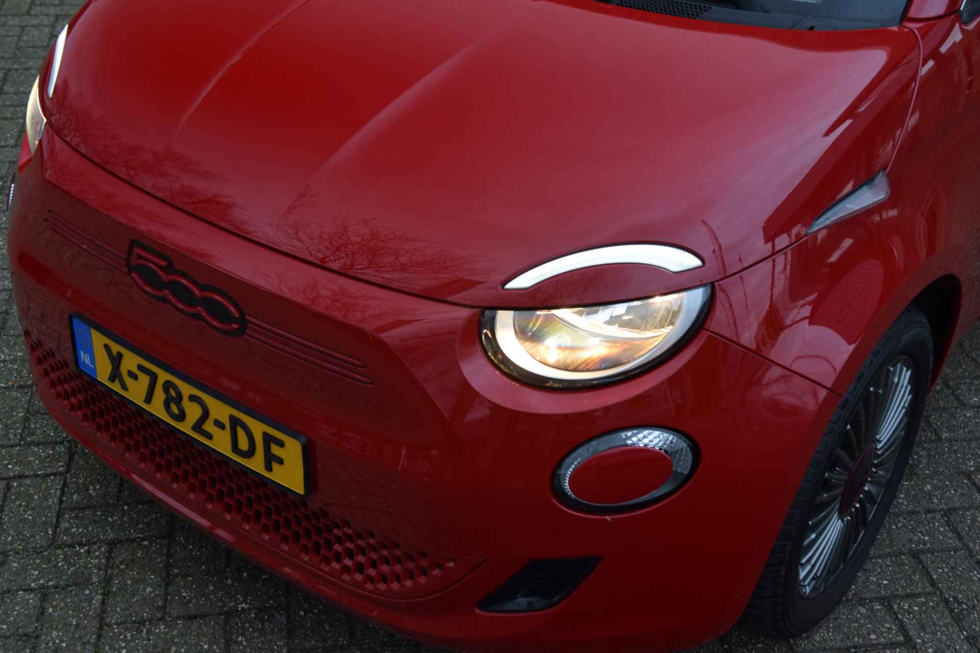 Fiat 500 C RED 24 kWh Virt cockpit/Cam/Nav/Ecc/Lmv - 33/48