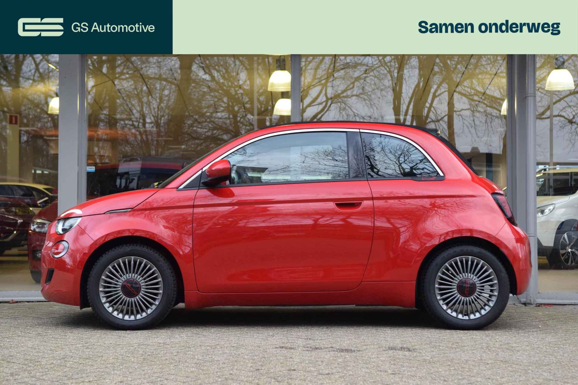 Fiat 500 C RED 24 kWh Virt cockpit/Cam/Nav/Ecc/Lmv - 48/48