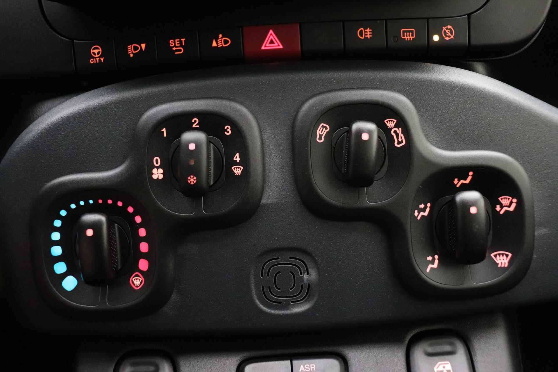 Fiat Panda 1.0 Hybrid | Nieuwe auto | Airco | Bluetooth | 5-zits | Parkeersensoren achter | Metallic lak | Elektrische ramen voor | Elektrisch verstelbare spiegels - 18/26