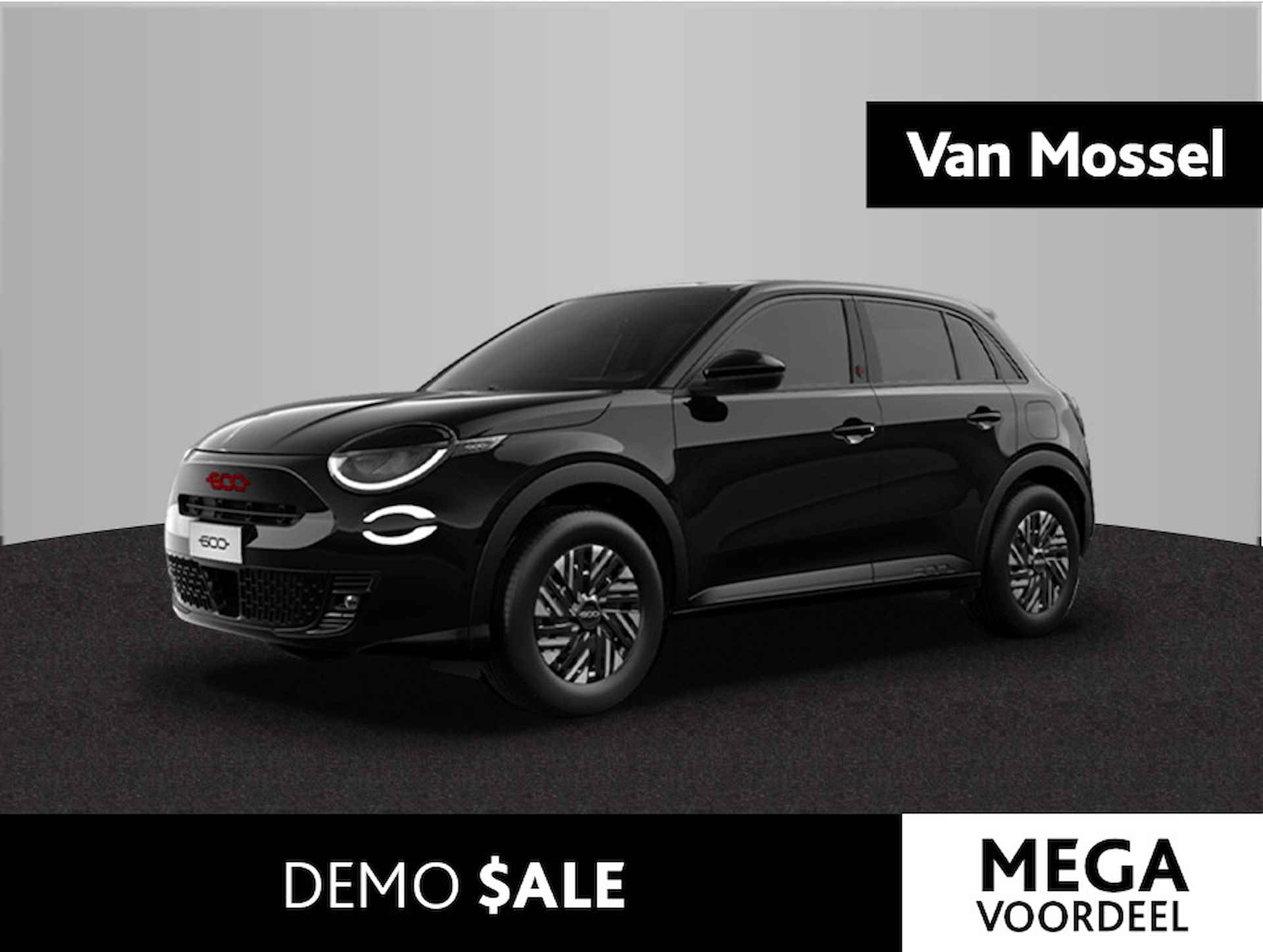 Fiat 600e RED 54 kWh | NAV | CARPLAY | PDC | DEMO SALE - 1/2