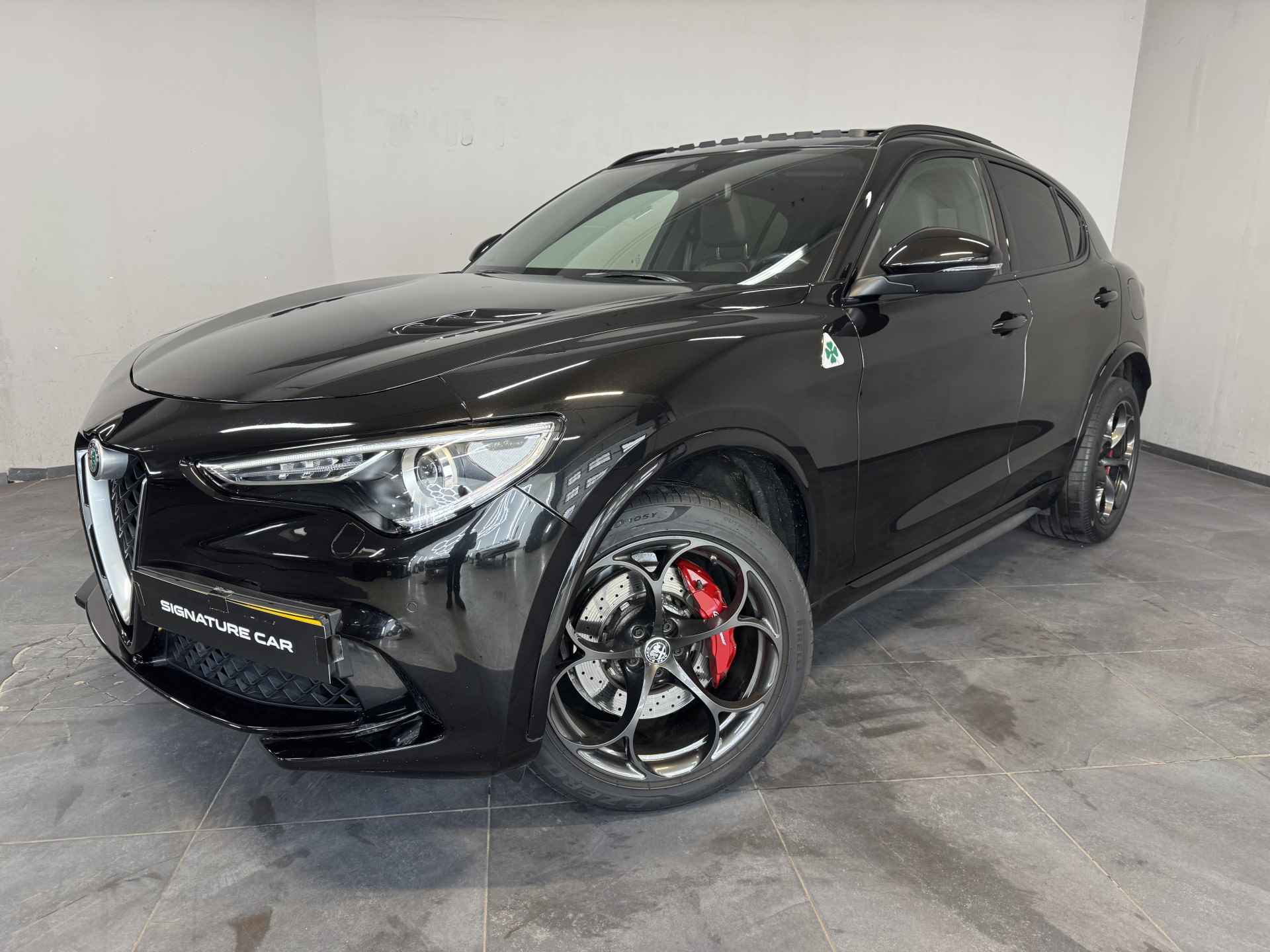 Alfa Romeo Stelvio 2.9 V6 AWD Quadrifoglio ✅ PANORAMADAK ✅ CARBON ✅ HARMAN KARDON ✅ GARANTIE ✅ - 10/97