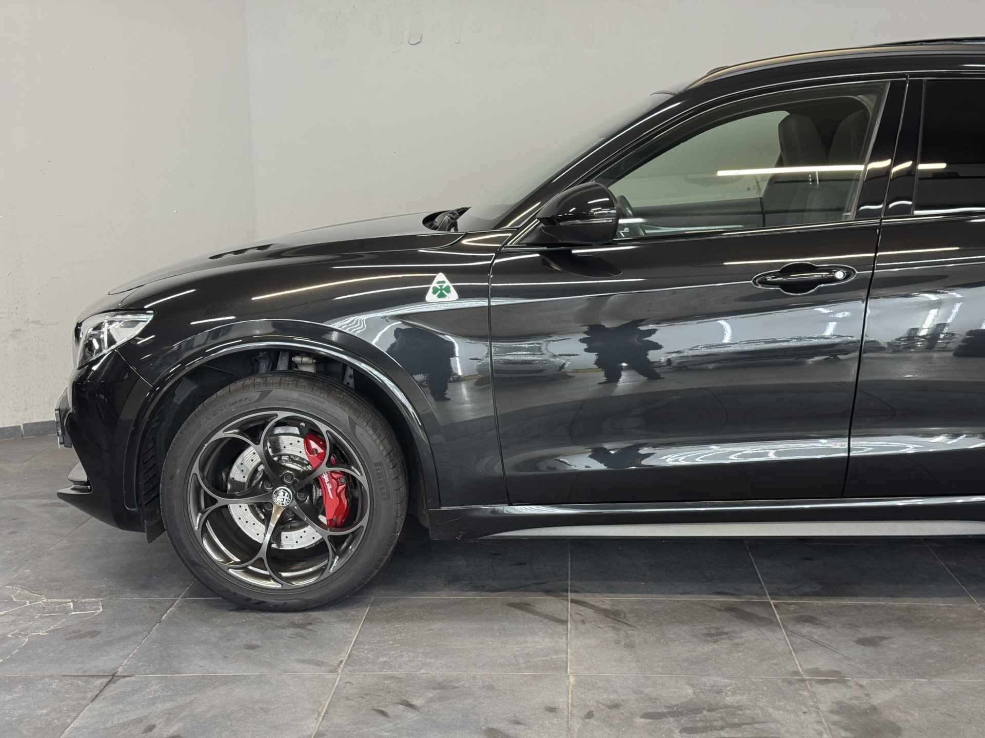 Alfa Romeo Stelvio 2.9 V6 AWD Quadrifoglio ✅ PANORAMADAK ✅ CARBON ✅ HARMAN KARDON ✅ GARANTIE ✅ - 20/97