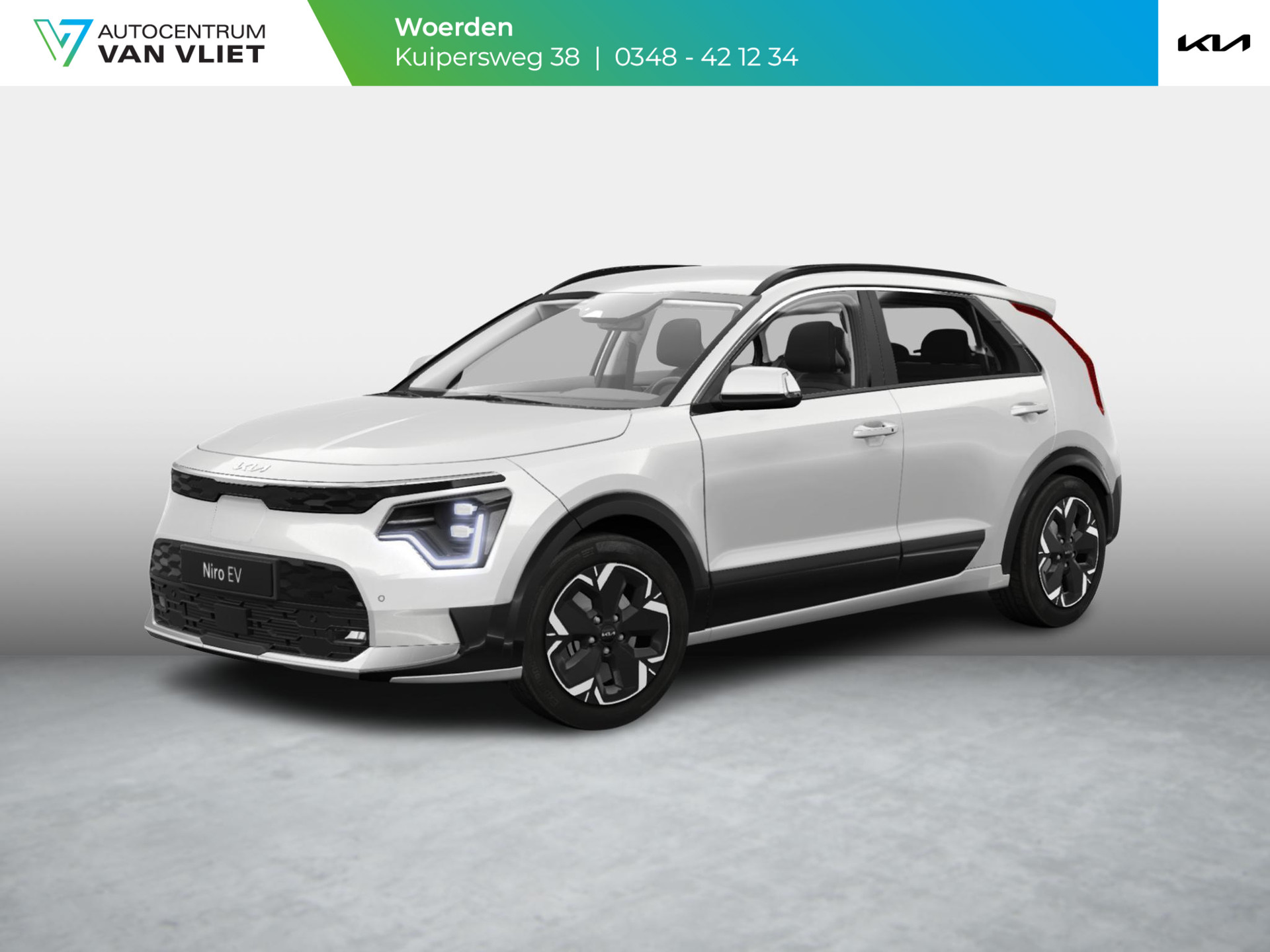 Kia Niro EV Air 64.8 kWh | Led koplampen | Stoel en stuurverwarming | € 2950,- subsidie mogelijk |