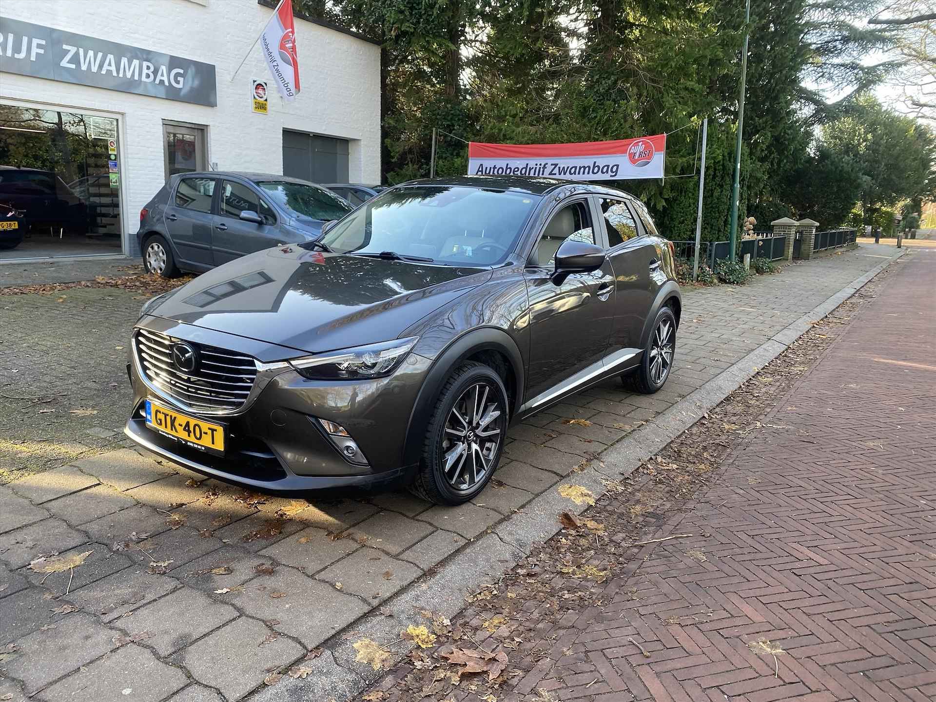 MAZDA Cx-3 2.0 SKYACTIV-G 120pk AUT GT-M White Leather edition. - 3/33