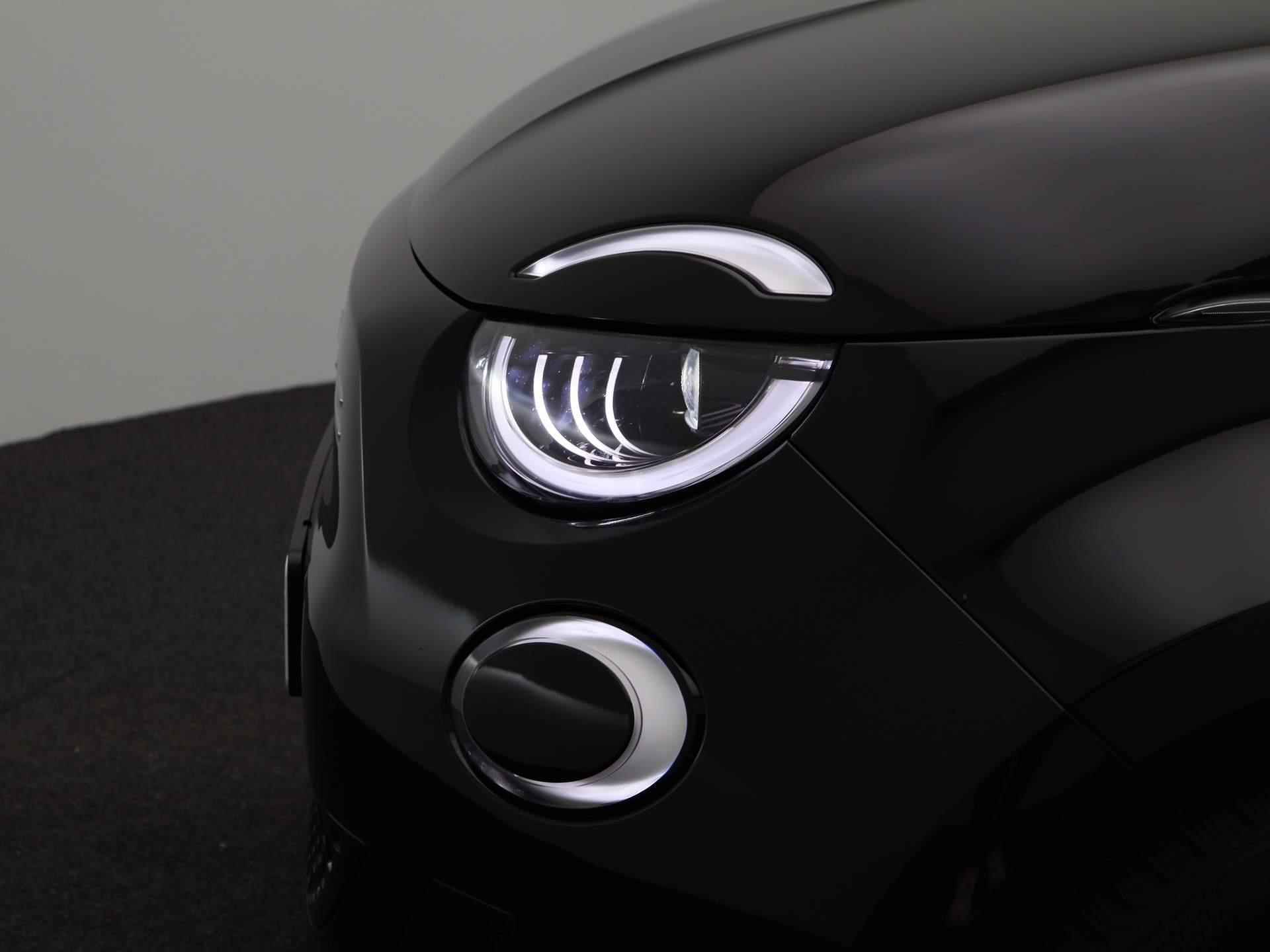 Fiat 500 C Icon 42 kWh | Navigatie | Cabrio | Parkeersensoren | LED verlichting | - 16/43
