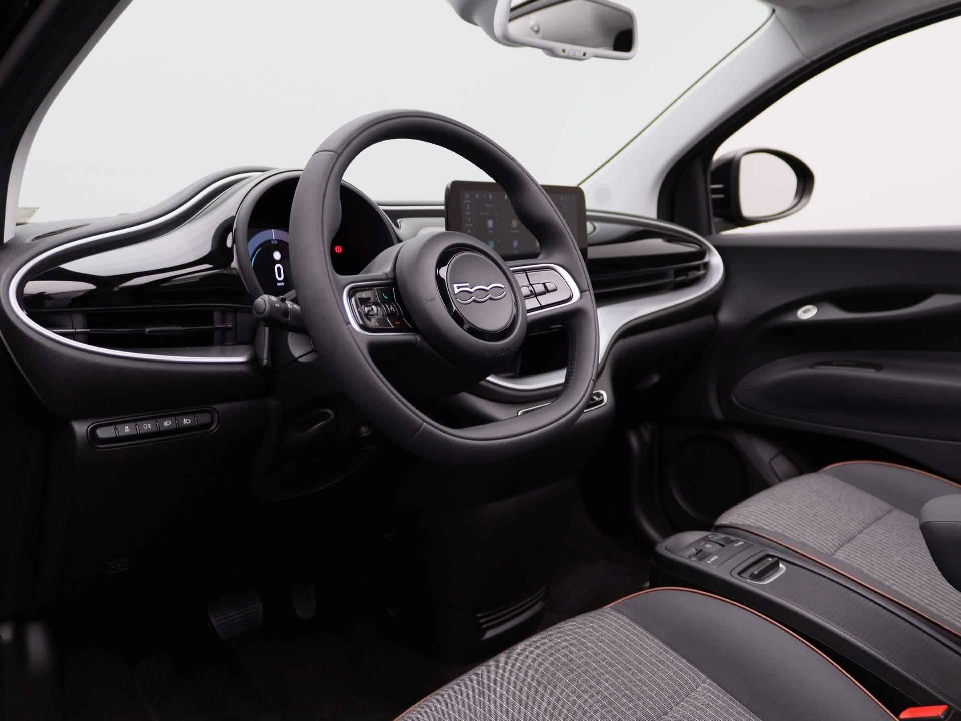 Fiat 500 C Icon 42 kWh | Navigatie | Cabrio | Parkeersensoren | LED verlichting | - 32/43