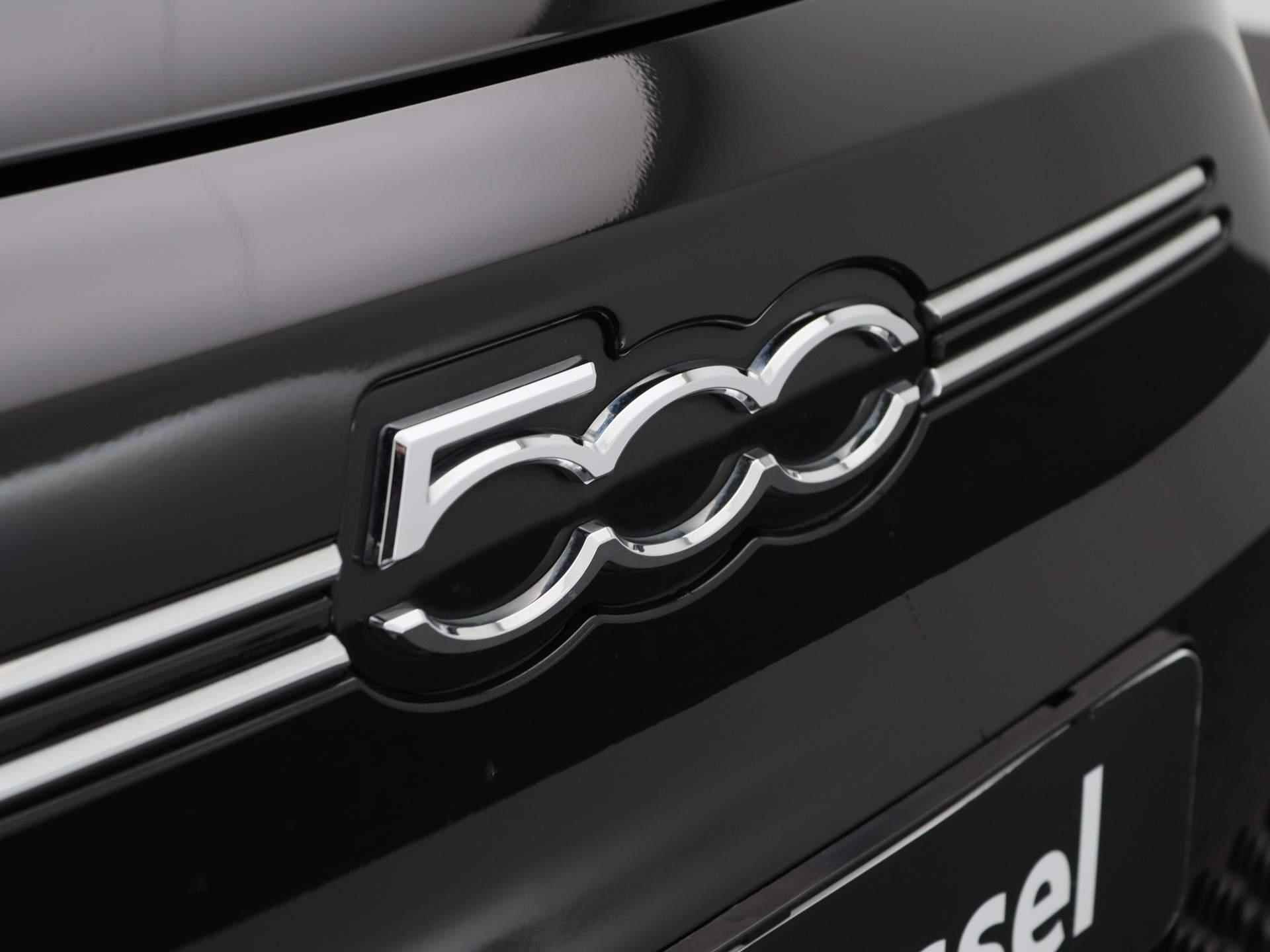 Fiat 500 C Icon 42 kWh | Navigatie | Cabrio | Parkeersensoren | LED verlichting | - 41/43