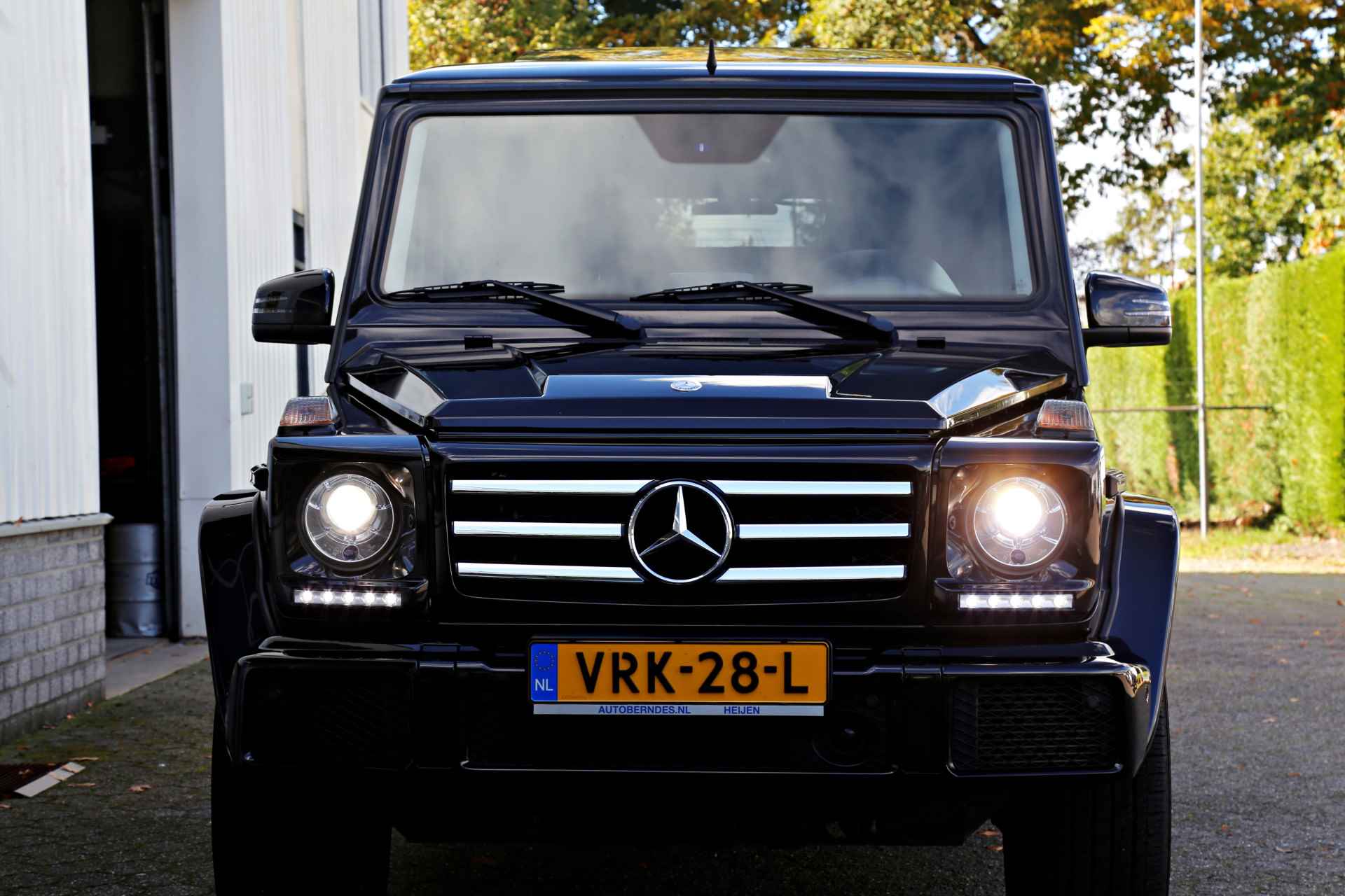 Mercedes-Benz G-Klasse 350d 245PK 7G-Tronic Plus 4MATIC Aut.*Grijs kenteken*Perfect Mercedes Onderh.*1ste Eig!*ACC/Schuifdak/Trekhaak/Treeplanken/Leder - 21/64