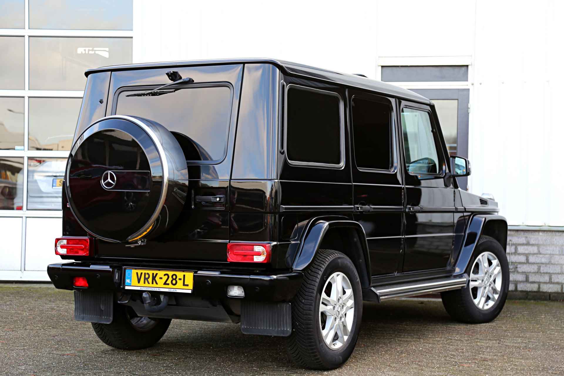 Mercedes-Benz G-Klasse 350d 245PK 7G-Tronic Plus 4MATIC Aut.*Grijs kenteken*Perfect Mercedes Onderh.*1ste Eig!*ACC/Schuifdak/Trekhaak/Treeplanken/Leder - 2/64