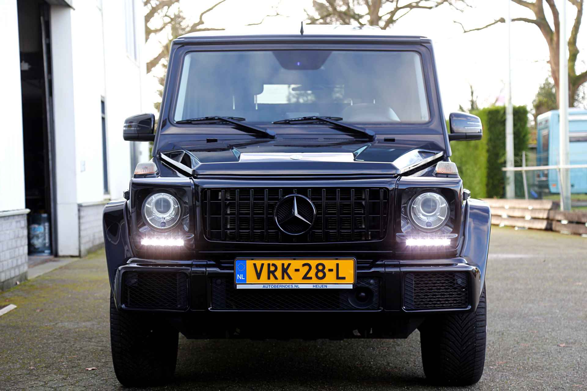 Mercedes-Benz G-Klasse 350d 245PK 7G-Tronic Plus 4MATIC Aut.*Grijs kenteken*Perfect Mercedes Onderh.*1ste Eig!*ACC/Schuifdak/Trekhaak/Treeplanken/Leder - 22/64