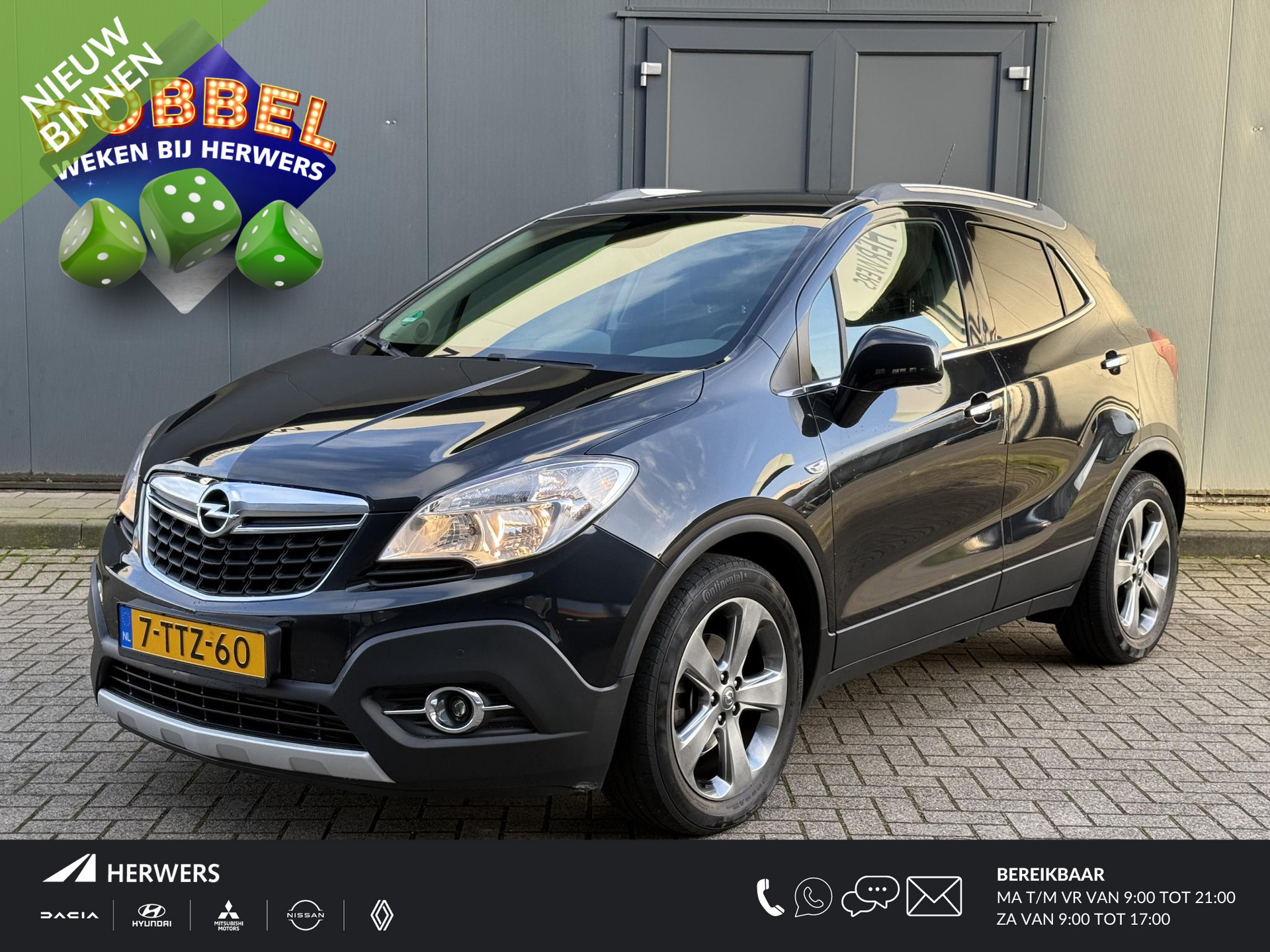 Opel Mokka 1.4 T Cosmo / Trekhaak ( 1200 kg trekgewicht) / Achteruitrijcamera / Cruise Control / Navigatie / NAP logisch / Airco