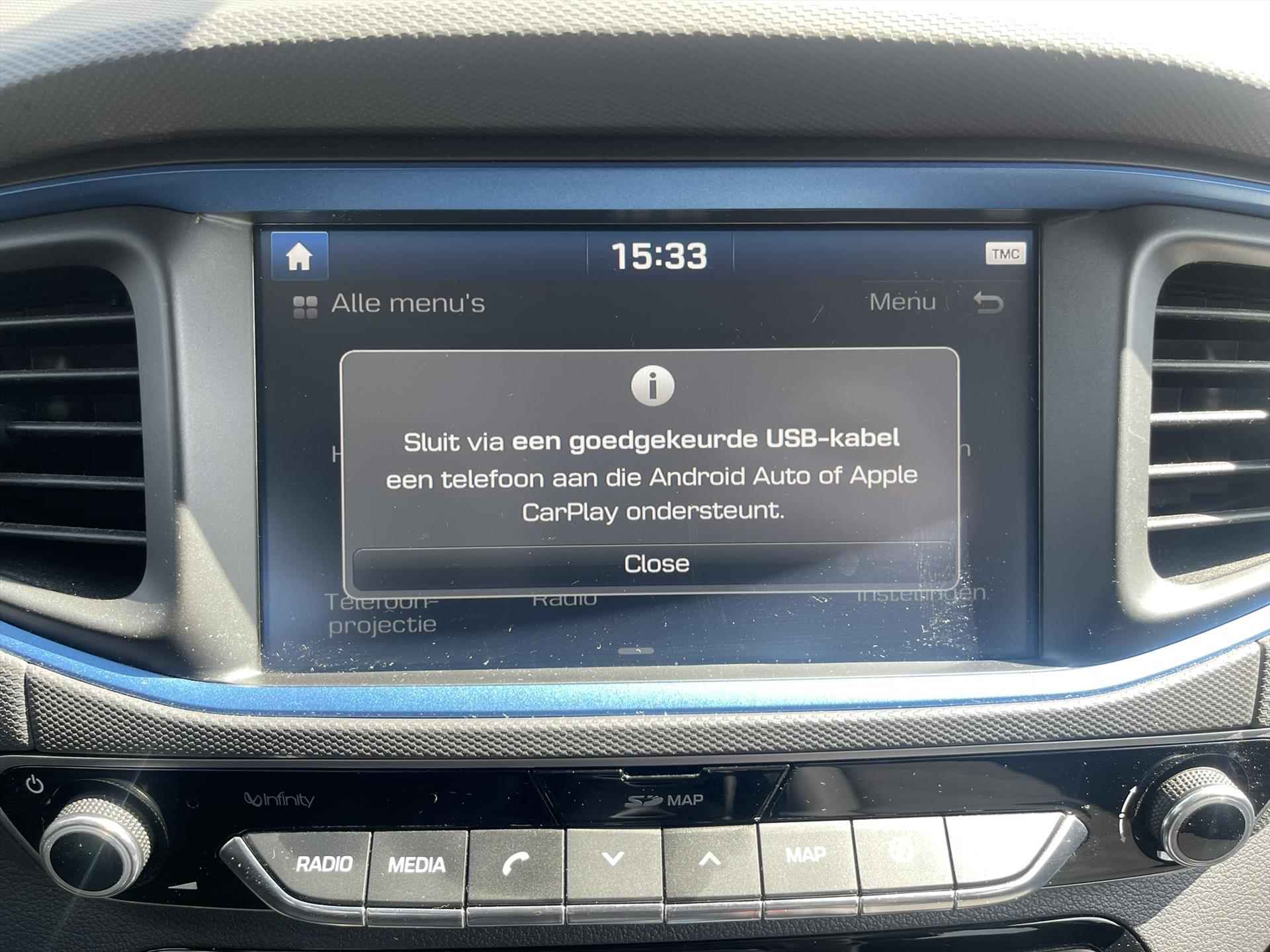 HYUNDAI Ioniq 1.6 GDI Blue HEV 141 pk DCT | Apple Carplay | Android Auto | Camera Achter | Parkeersensoren Voor & Achter  | - 23/42