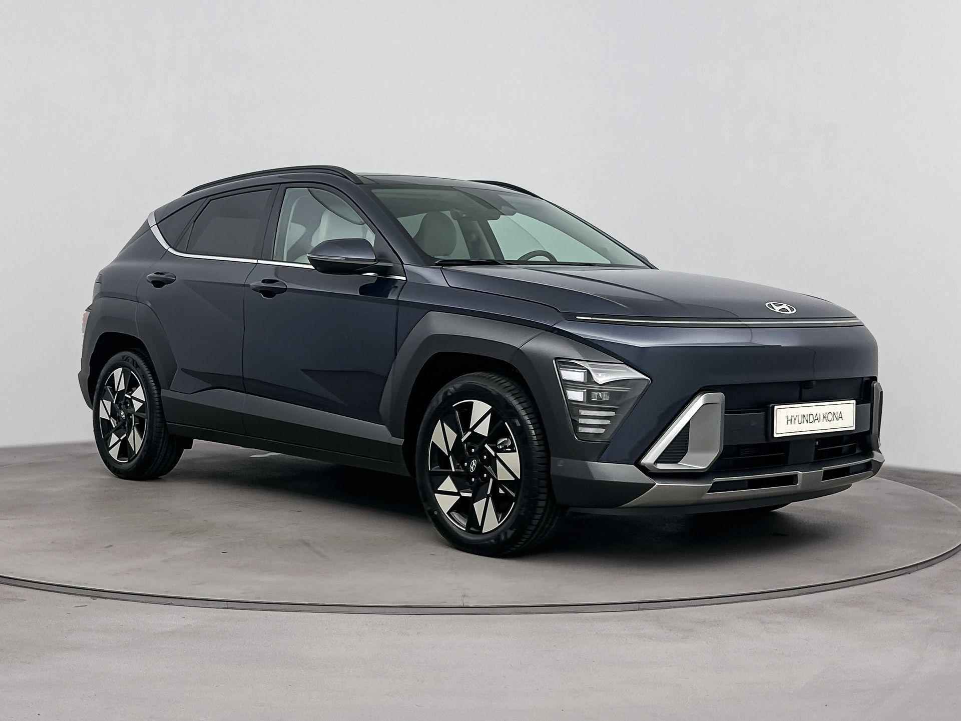 Hyundai Kona 1.6 GDI HEV Premium Sky | €1500,- korting! | Leder | Schuifdak | Elektr. achterklep | Keyless | Navigatie - 7/35