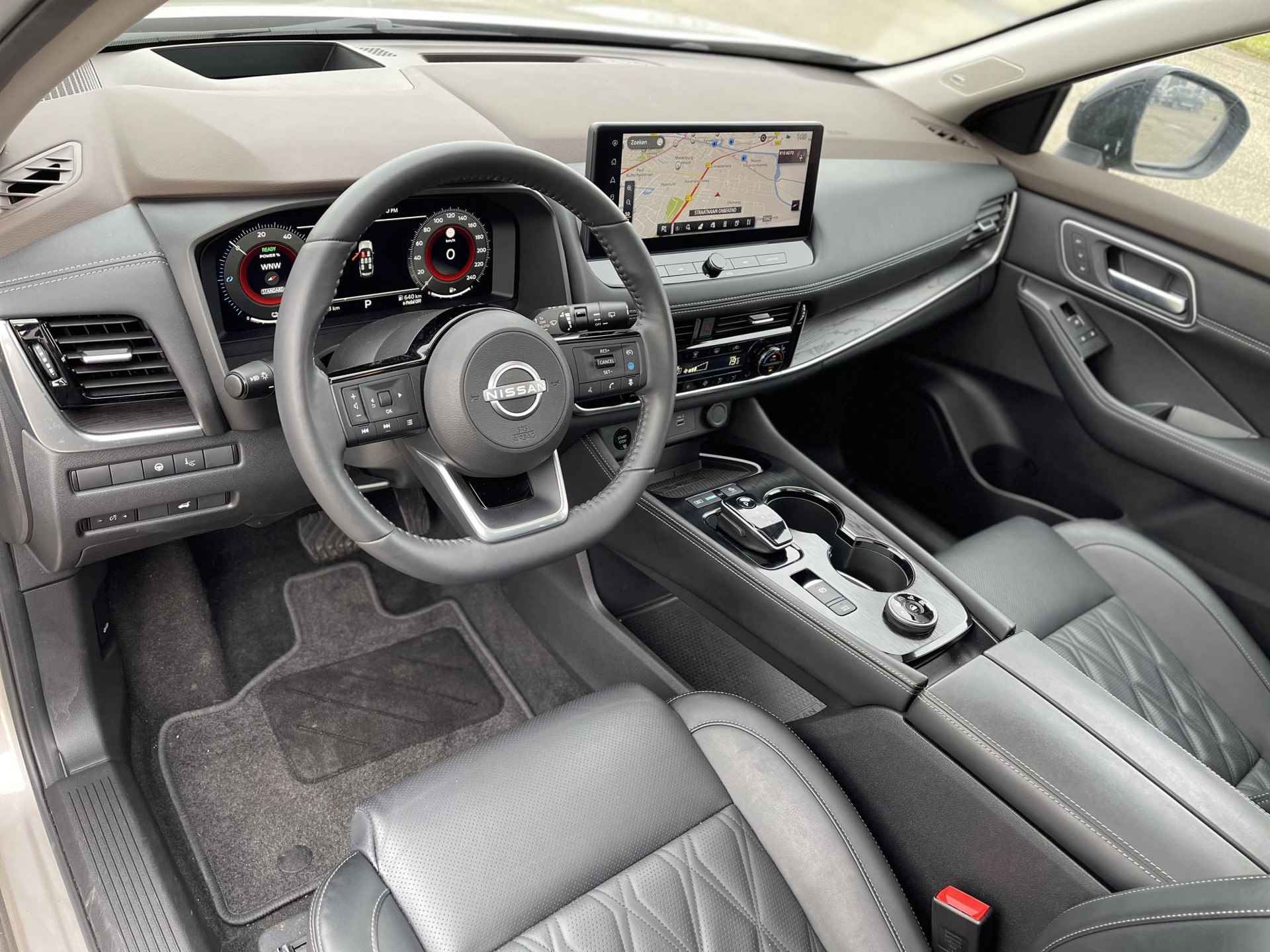 Nissan X-Trail 1.5 e-4orce Tekna Plus 4WD 7p. | Panoramadak | Stuur- + Stoelverwarming | Head-Up Display | BOSE Audio | Nappa Leder | Geheugenstoel | Rijklaarprijs! - 10/35