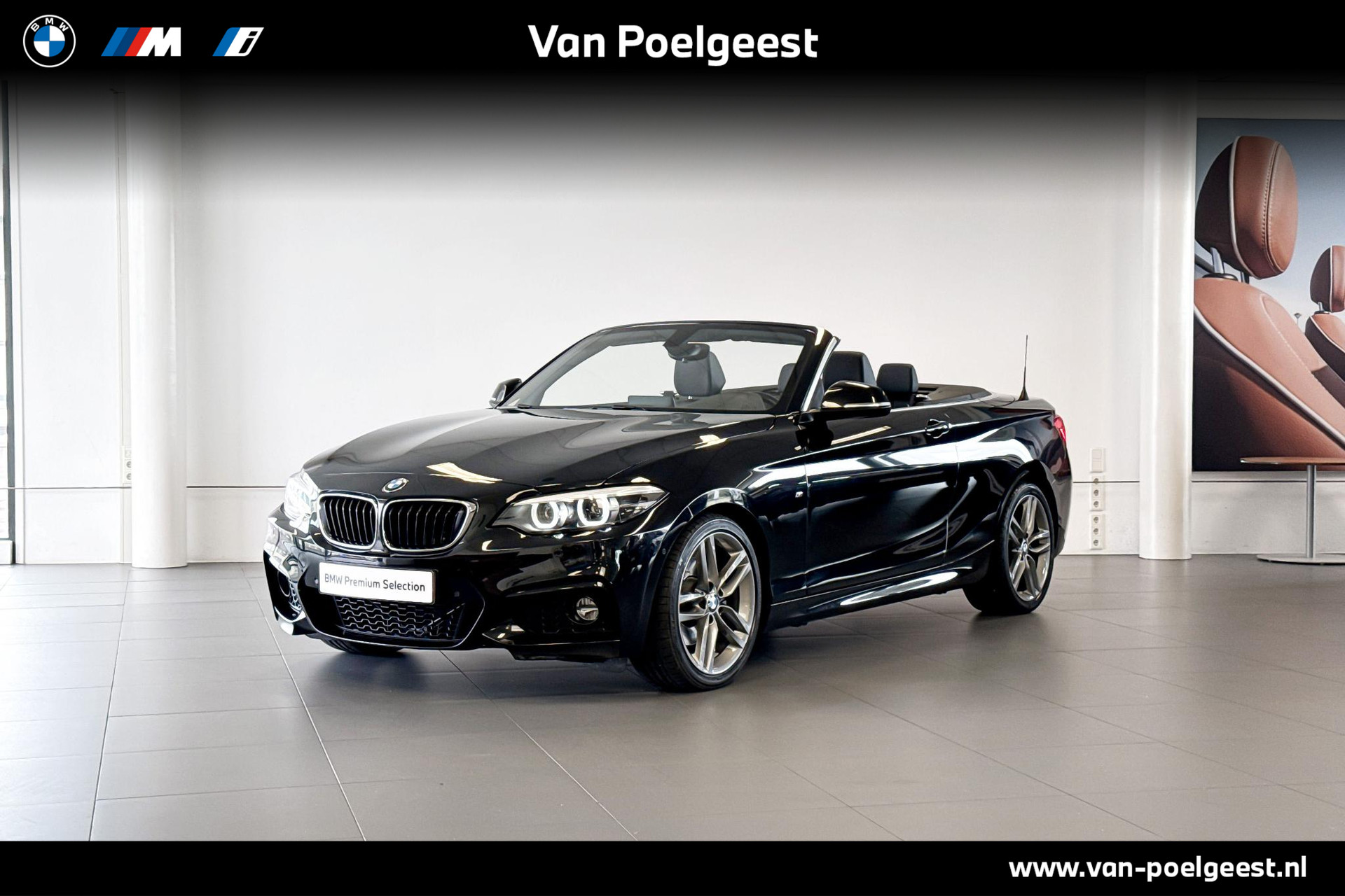 BMW 2 Serie Cabrio 220i High Executive | M Sport | Achteruitrijcamera | Comfort Access | Stoelverwarming |