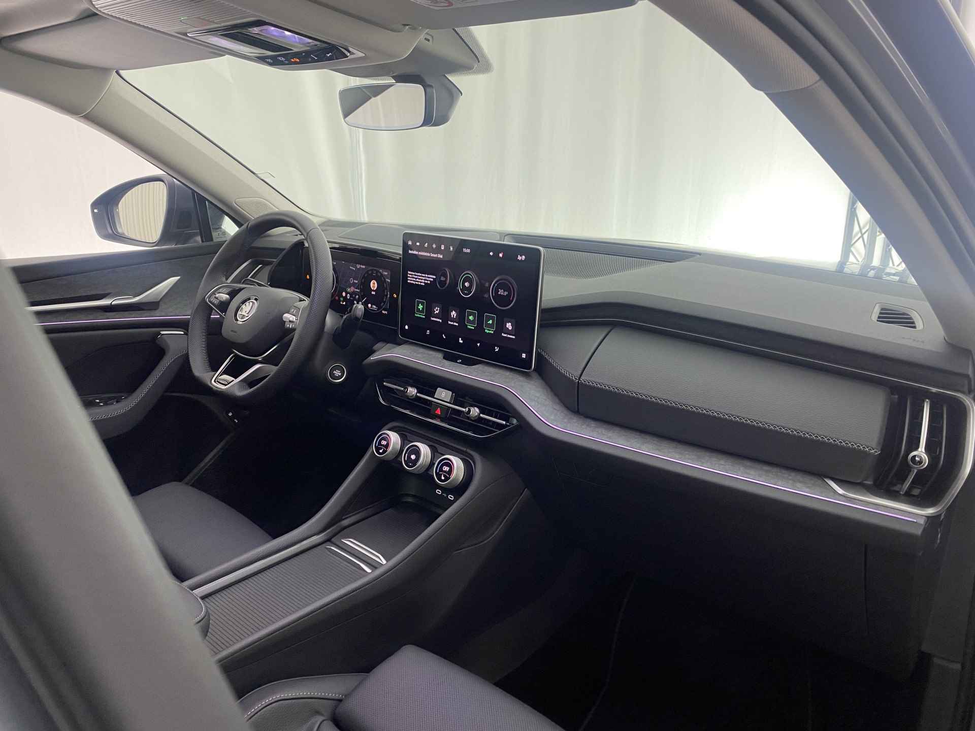 Škoda Kodiaq 1.5 TSI PHEV Sportline Business | Pano-Dak | Head-Up | Leder | Memory | Carplay | 204 Pk | - 14/48