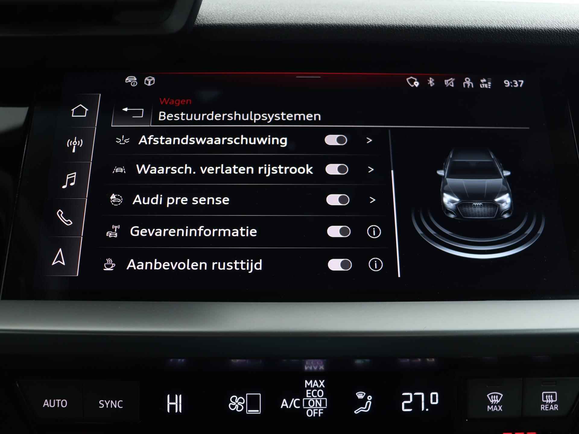 Audi A3 Sportback 30 TFSI 110 PK S edition | S-Line | Panoramadak | Parkeerassistent | Apple CarPlay | Navigatie | - 41/54