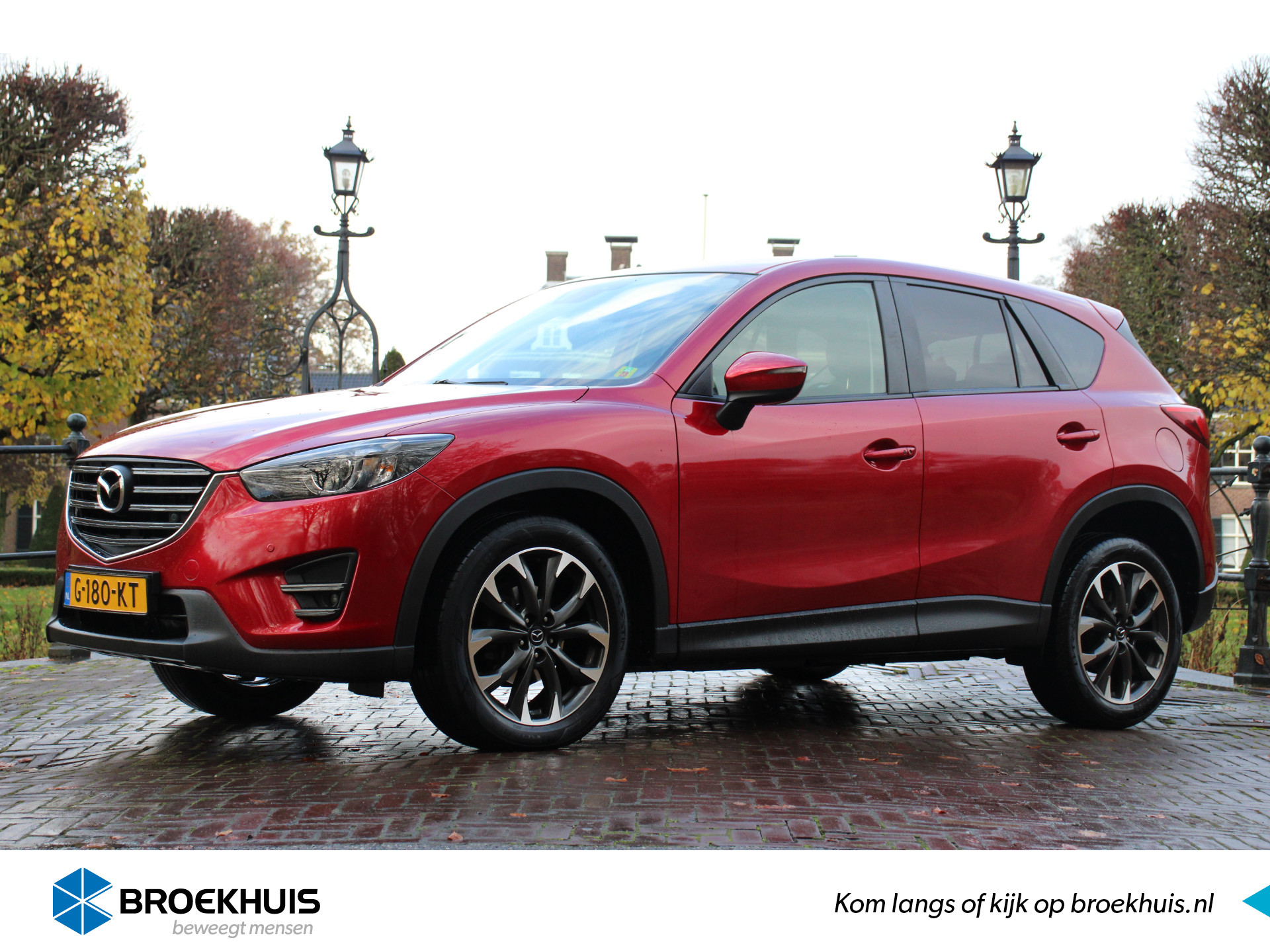 Mazda CX-5 2.0 SkyActiv-G 160 GT-M 4WD AUTOMAAT | TREKHAAK 1800KG | NAVI | CAMERA | CLIMA | STOELVERWARMING | CRUISE | PARK SENS V+A | 18'