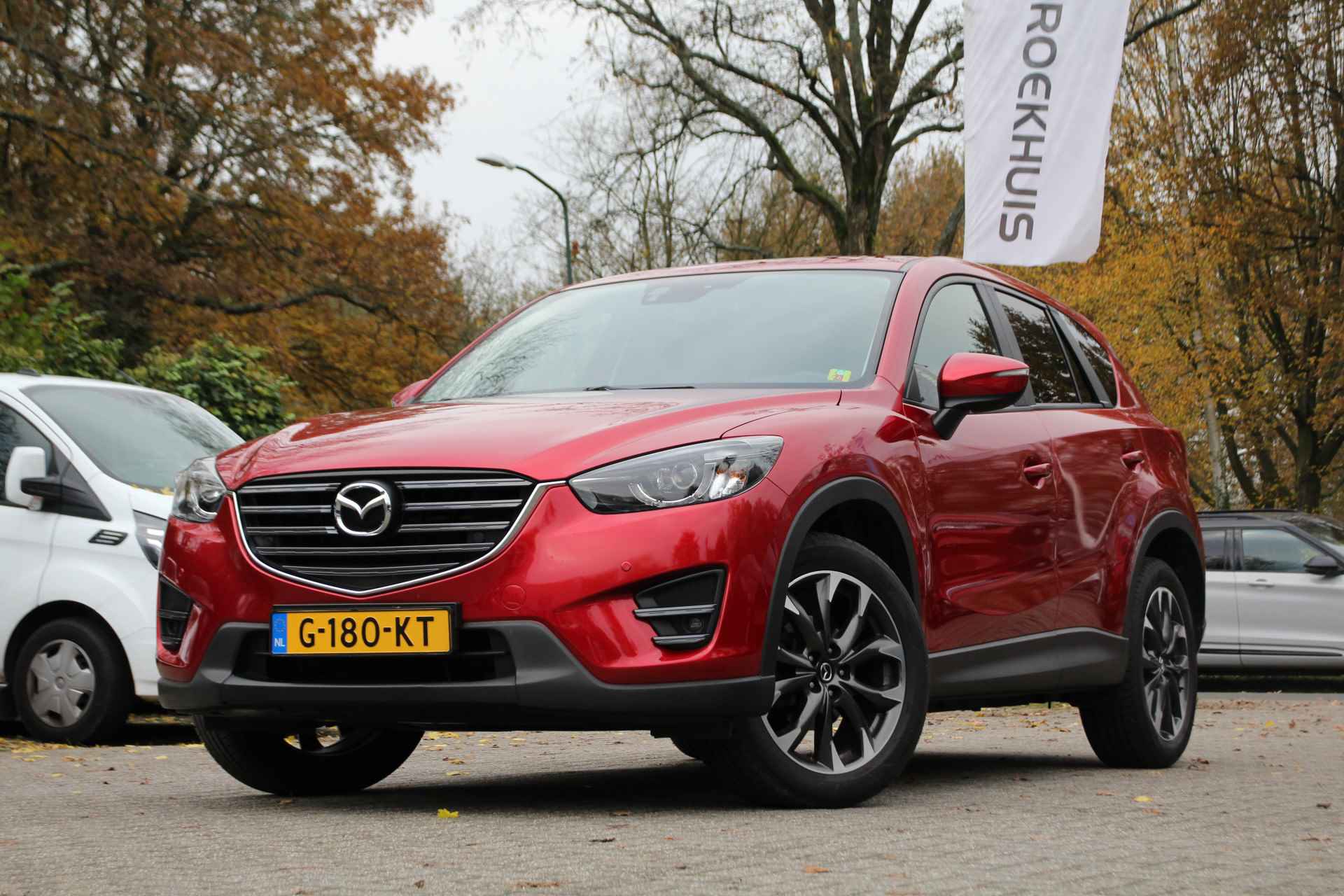 Mazda CX-5 2.0 SkyActiv-G 160 GT-M 4WD AUTOMAAT | TREKHAAK 1800KG | NAVI | CAMERA | CLIMA | STOELVERWARMING | CRUISE | PARK SENS V+A | 18' - 10/34