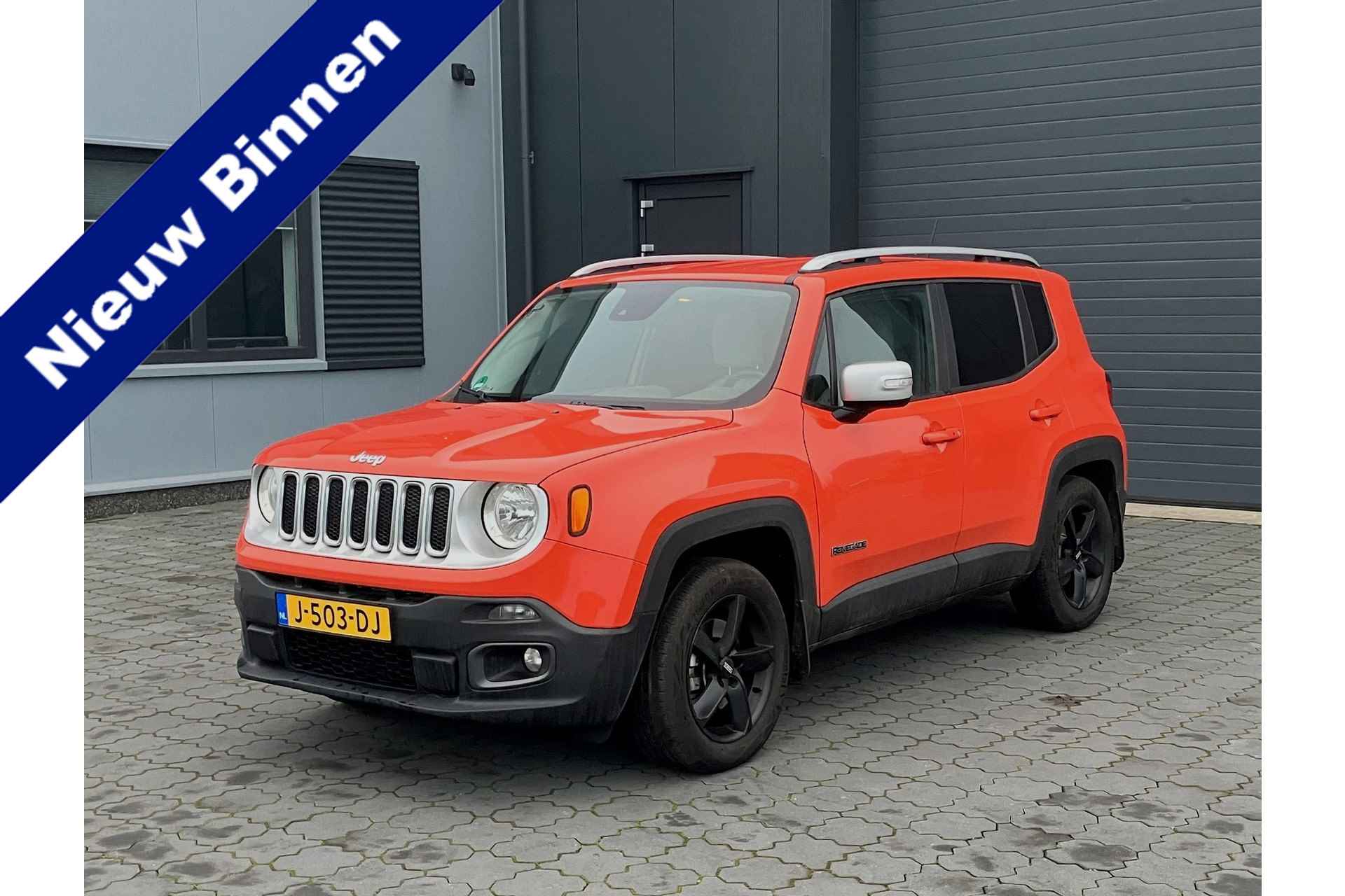 Jeep Renegade 1.4 MultiAir Limited 170pk AWD LPG G3 ONDERBOUW 4WD LEER