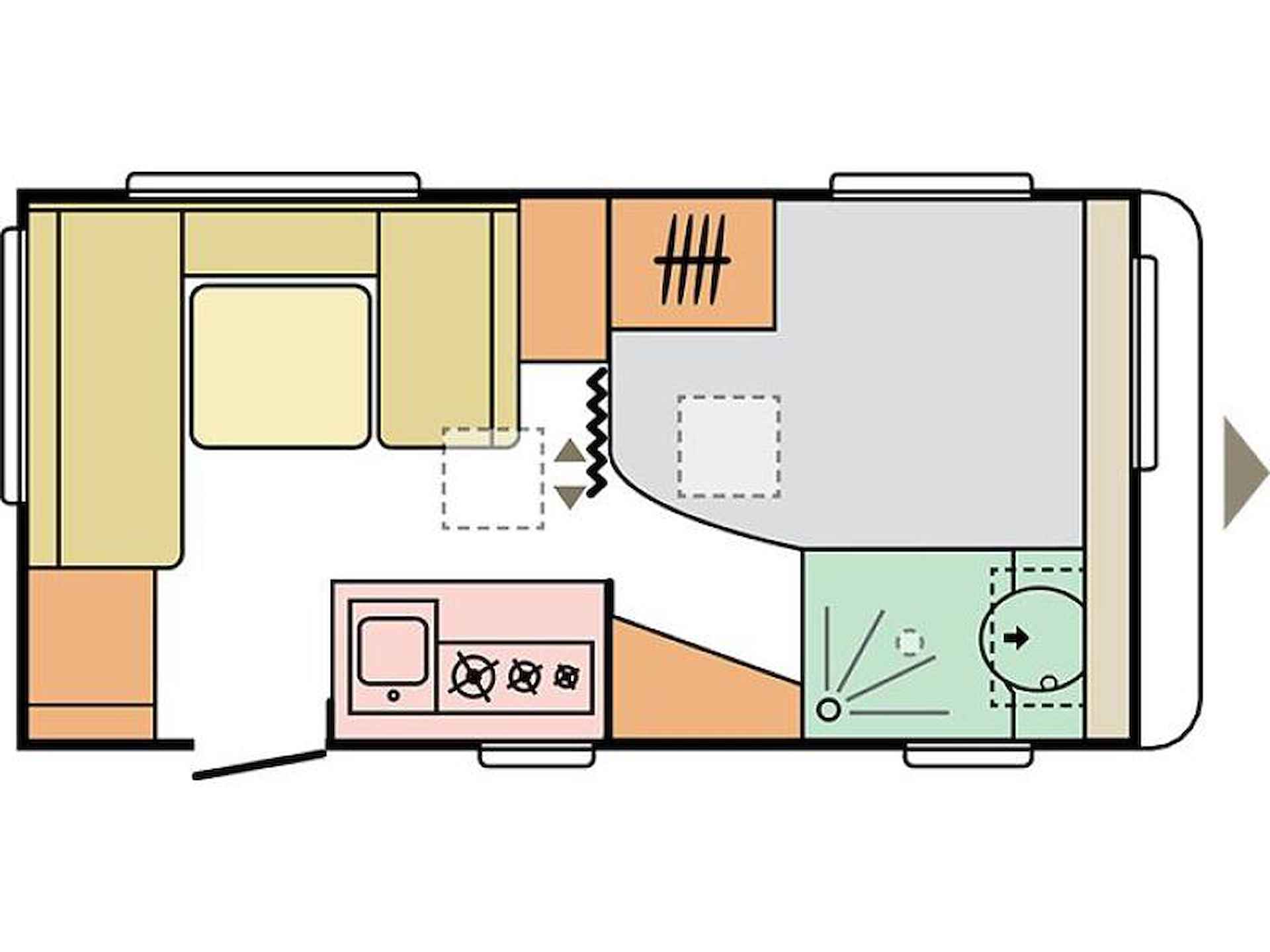 Adria Altea 432 PX Gratis Brand voortent - 11/13