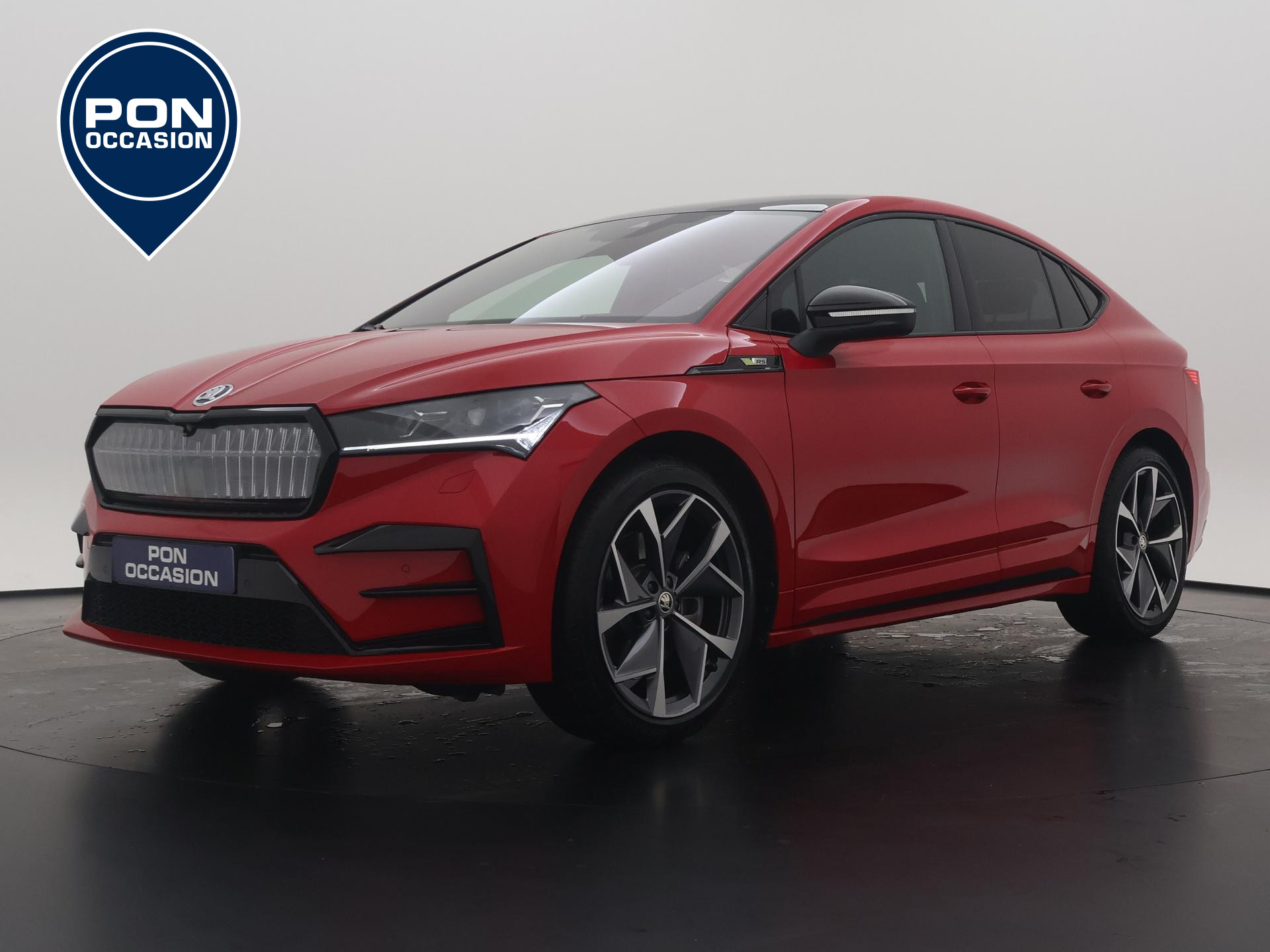 Skoda Enyaq Coupé iV 80 RS | Pano dak | Camera | CANTON  | Carplay | ACC | Stuur- / Stoelverwarming | 21"|