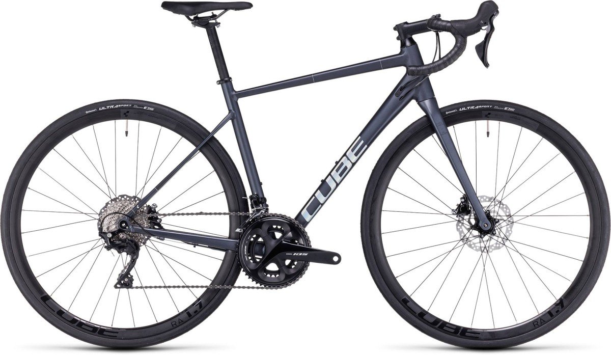 CUBE AXIAL WS RACE Dames Metalblack/rainbow 50cm 2024