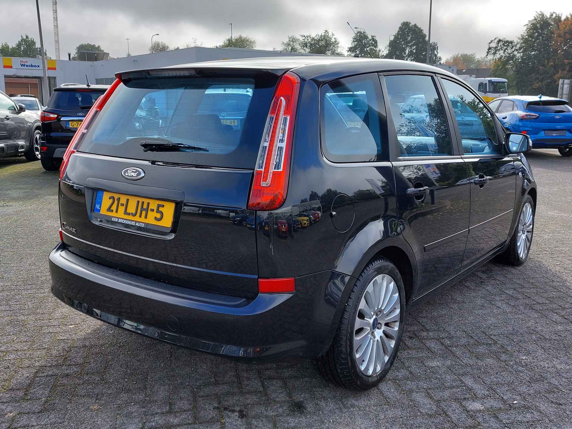 Ford C-MAX 1.8 16v 125pk Limited | 1ste Eigenaar + Origineel NL | Navi | Clima | Cruise | Bluetooth Carkit | Pdc V+A | Licht+Regensensor | Voorruitverwarming | Mistlampen | 17''lm - 4/36