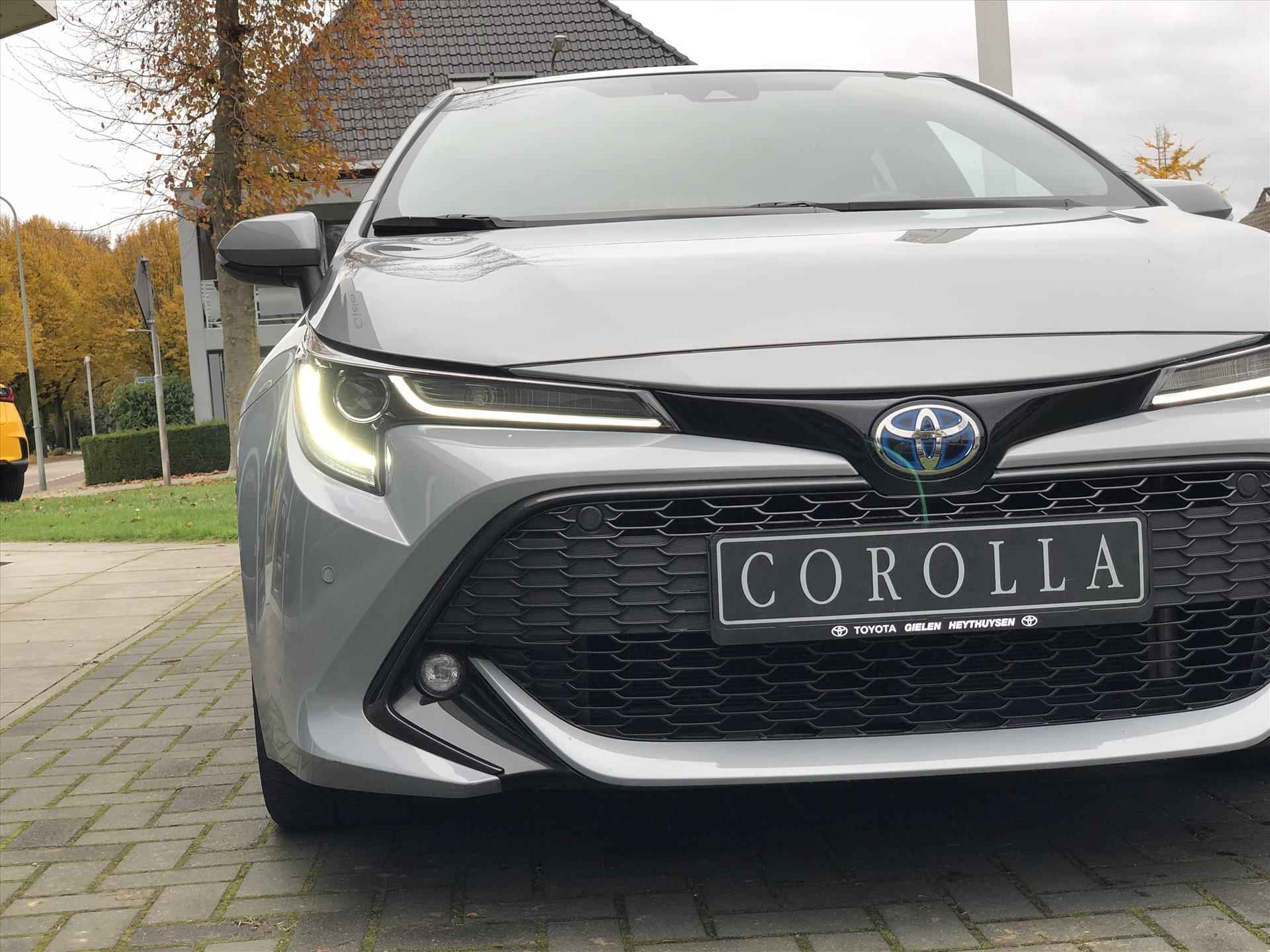 Toyota Corolla 1.8 Hybrid Style | Dodehoekherkenning, Nieuwe multimedia, Parkeersensoren, CarPlay, Stoel + Stuurverwarming - 12/35