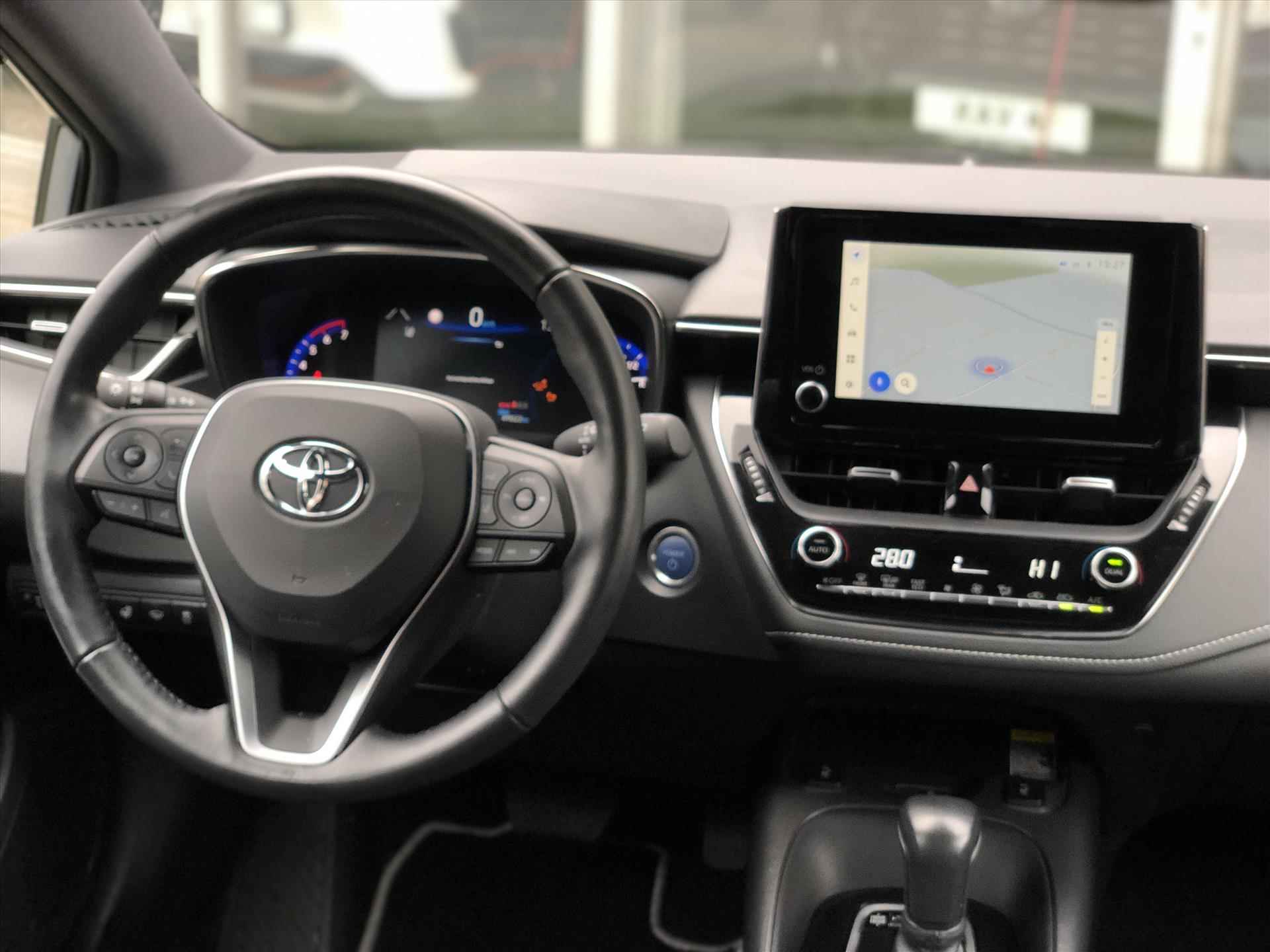 Toyota Corolla 1.8 Hybrid Style | Dodehoekherkenning, Nieuwe multimedia, Parkeersensoren, CarPlay, Stoel + Stuurverwarming - 15/35