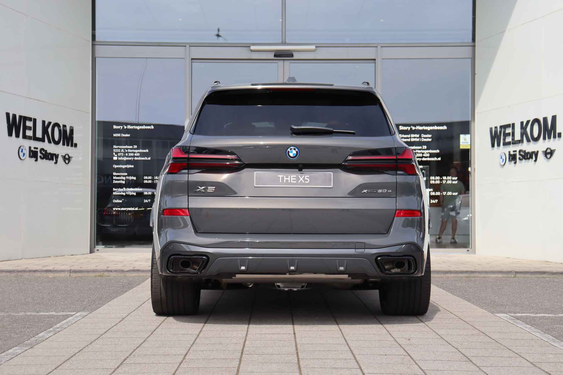 BMW X5 xDrive50e High Executive M Sport Automaat / Panoramadak Sky Lounge / Trekhaak / Bowers & Wilkins / Parking Assistant Professional / Adaptieve LED / Sportstoelen - 7/28