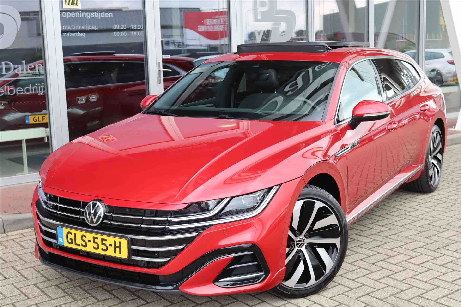 Volkswagen Arteon Shooting Brake 1.4TSI eHybrid 218PK AUTOMAAT R-LINE Panodak | Trekhaak | Navi | PHEV | Ergo Stoel | Virtual Cockp. | Adapt.Cruise | Led | Camera  | - 60/67