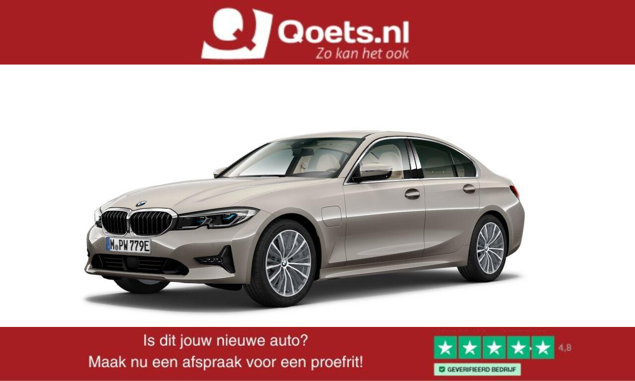 BMW 3-serie 330e High Executive Elektrisch verstelbare/verwarmde voorstoelen - Sportstoelen - Geluidswerende zijruiten - Extra getint glas - Elektrische achterklep - Parking Assistant Plus - Head Up -