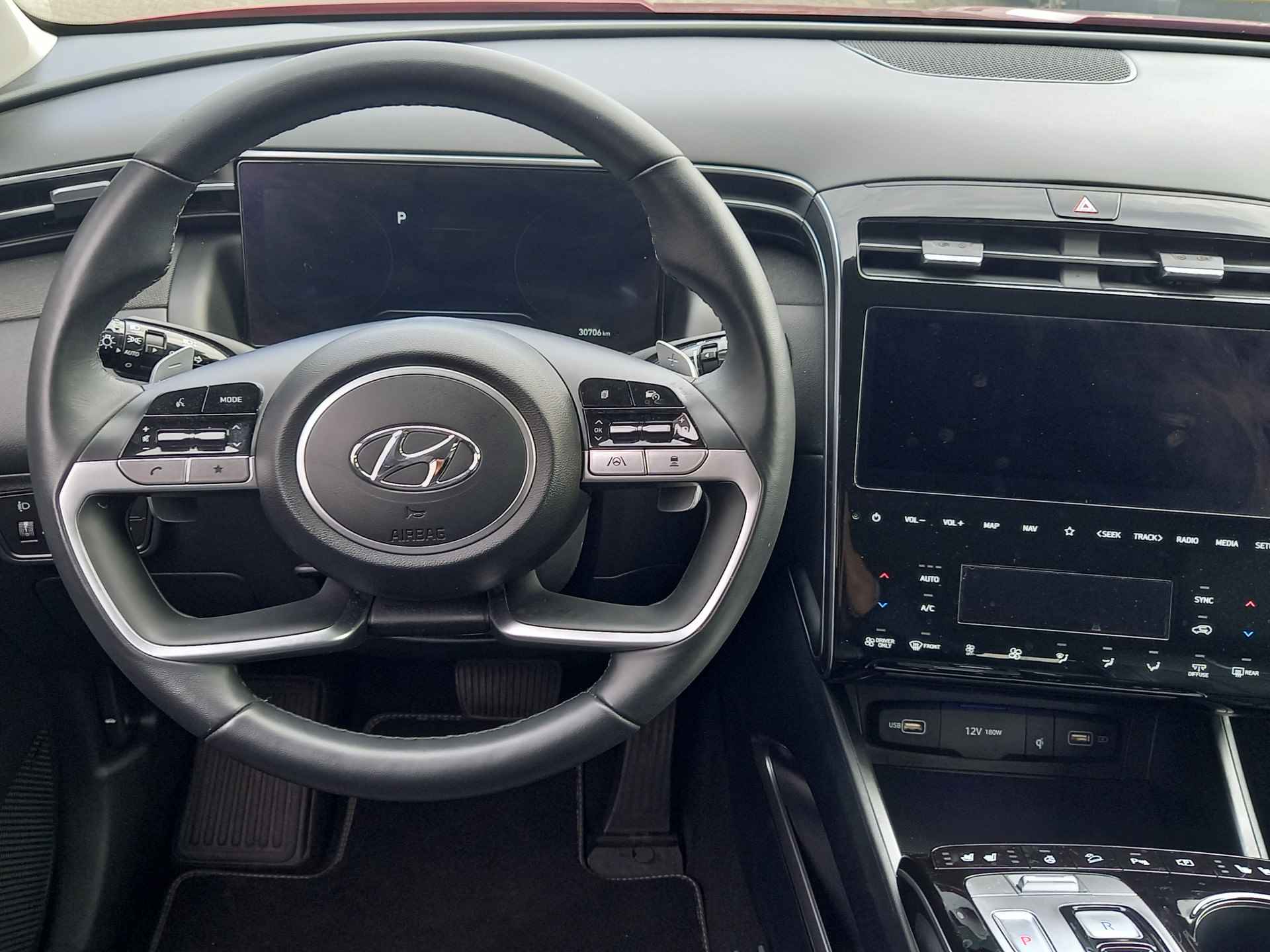 Hyundai Tucson 1.6 T-GDI HEV Premium Luxe uitvoering! - 14/53