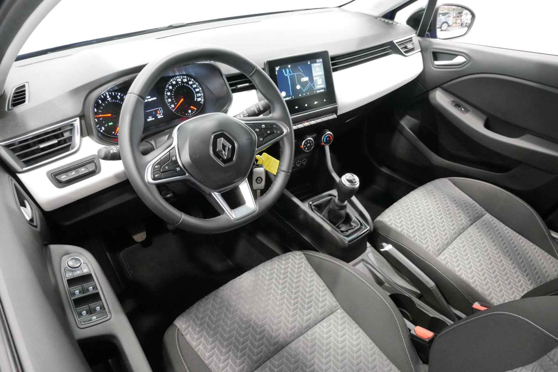 Renault Clio 1.0 TCe 90 Evolution *Navigatie*Airco*Parkeersensoren*LM.Velgen*IN NIEUW STAAT! - 12/36