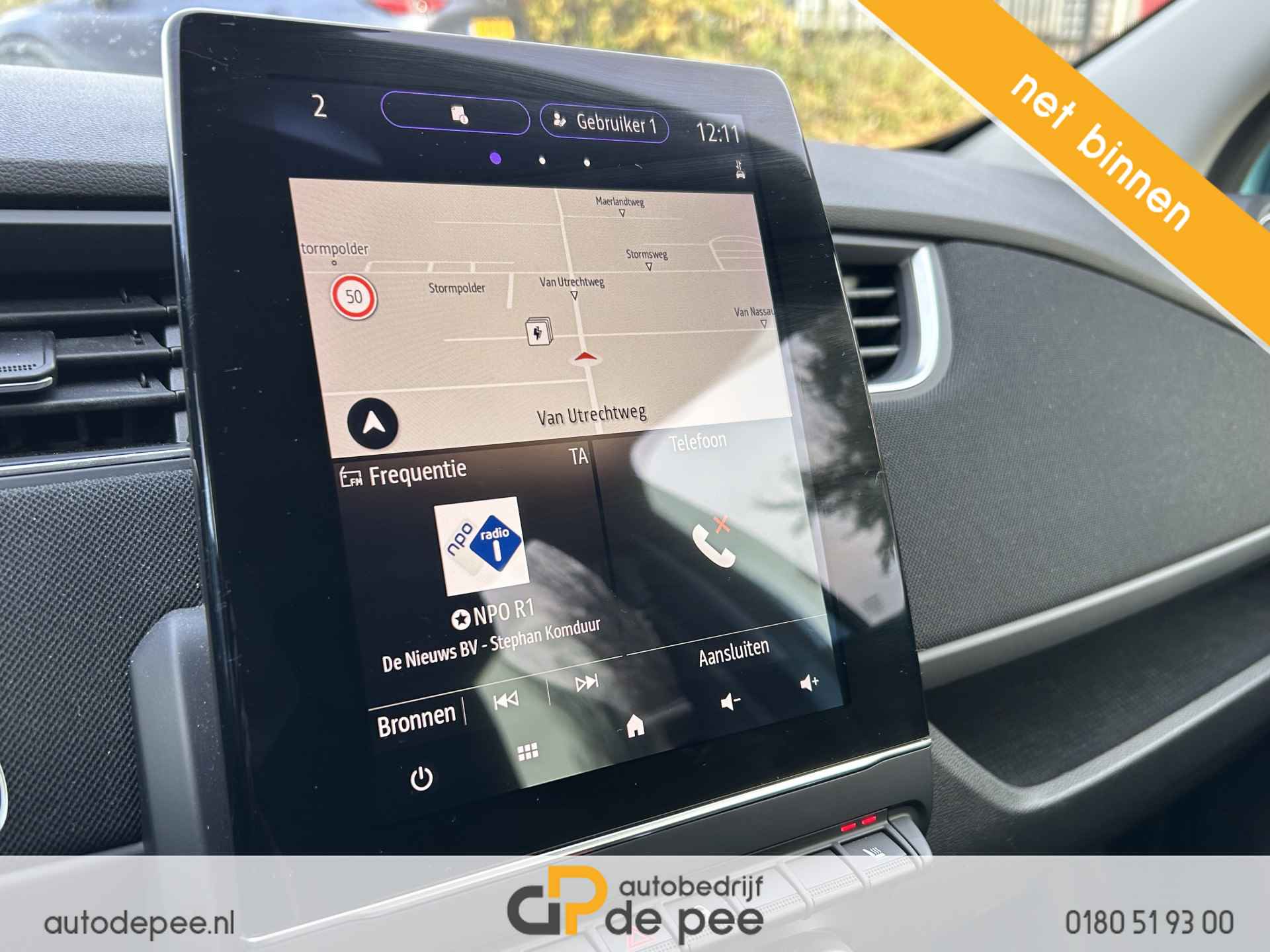 Renault ZOE R135 Edition One 52 kWh (€ 13950 NA SUBSIDIE) INCL.ACCU/GARANTIE/CARPLAY/LEDER/CLIMA/CRUISE/NAVI/LICHTMETAAL/TREKHAAK rijklaarprijs! - 8/20