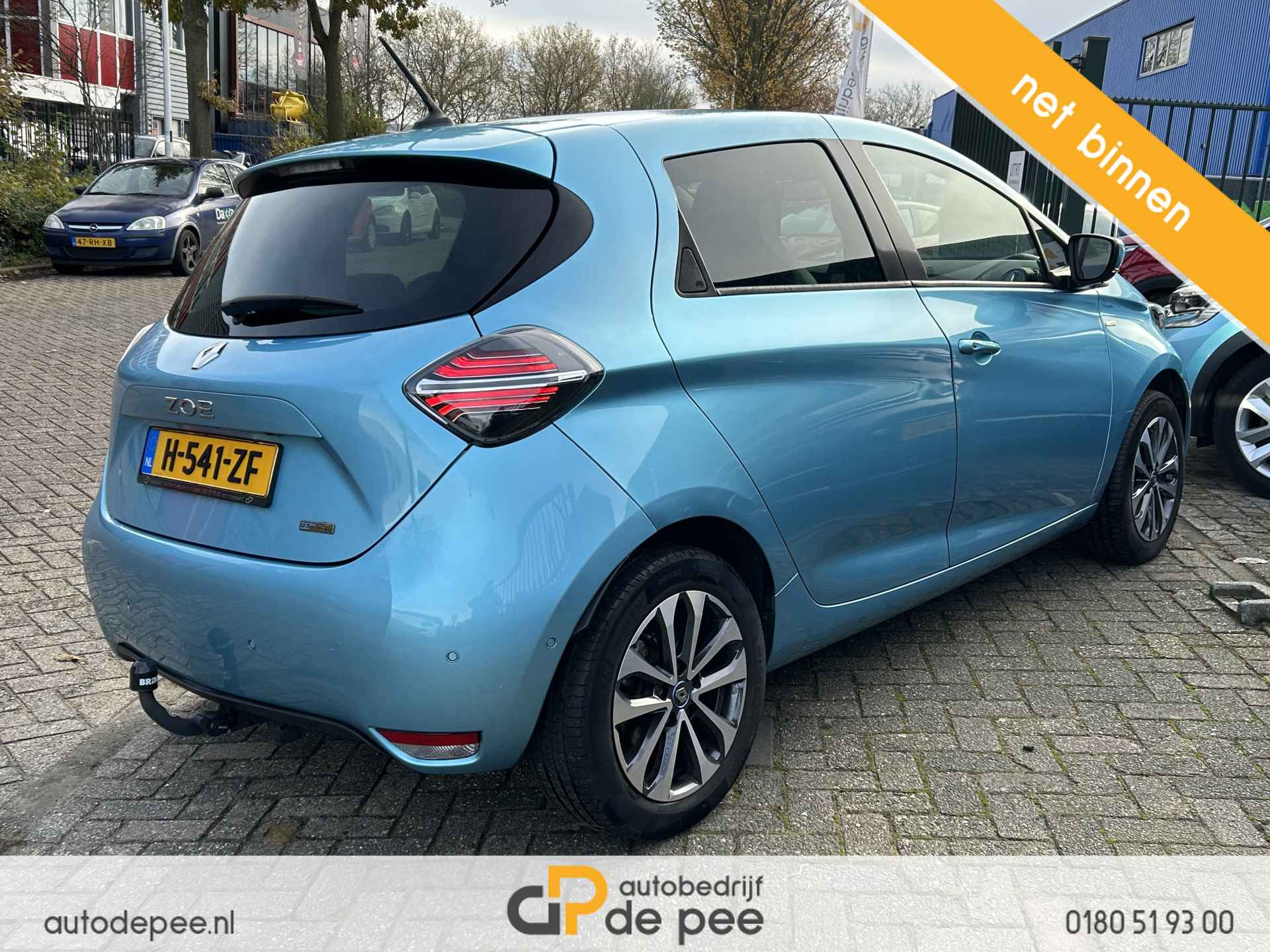 Renault ZOE R135 Edition One 52 kWh (€ 13950 NA SUBSIDIE) INCL.ACCU/GARANTIE/CARPLAY/LEDER/CLIMA/CRUISE/NAVI/LICHTMETAAL/TREKHAAK rijklaarprijs! - 19/20