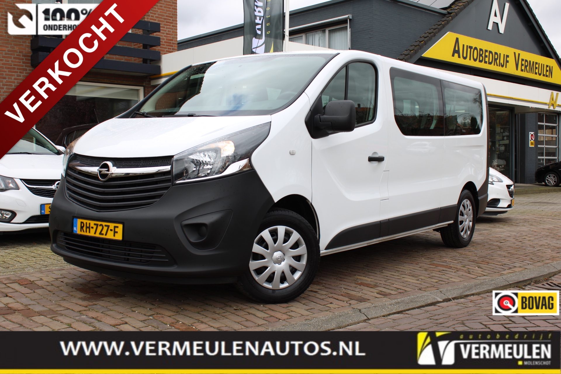 Opel Vivaro Combi 1.6 CDTi BiTurbo 125PK L2H1 9-Persoons + Airco/ Cruise/ Navi/ NL auto