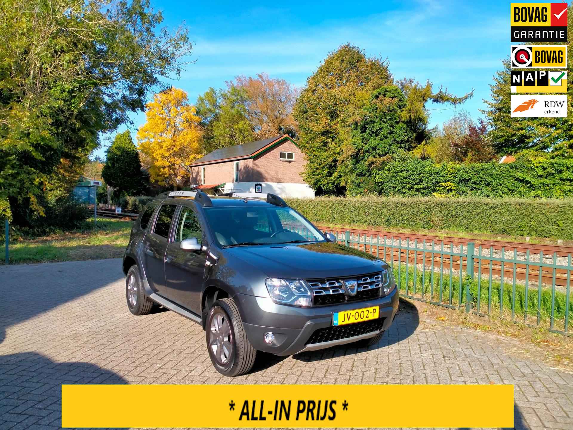 Dacia Duster 1.2 TCe 4x2 Prestige navi leder trekhaak 1e eig. ALLINPRIJS - 1/29