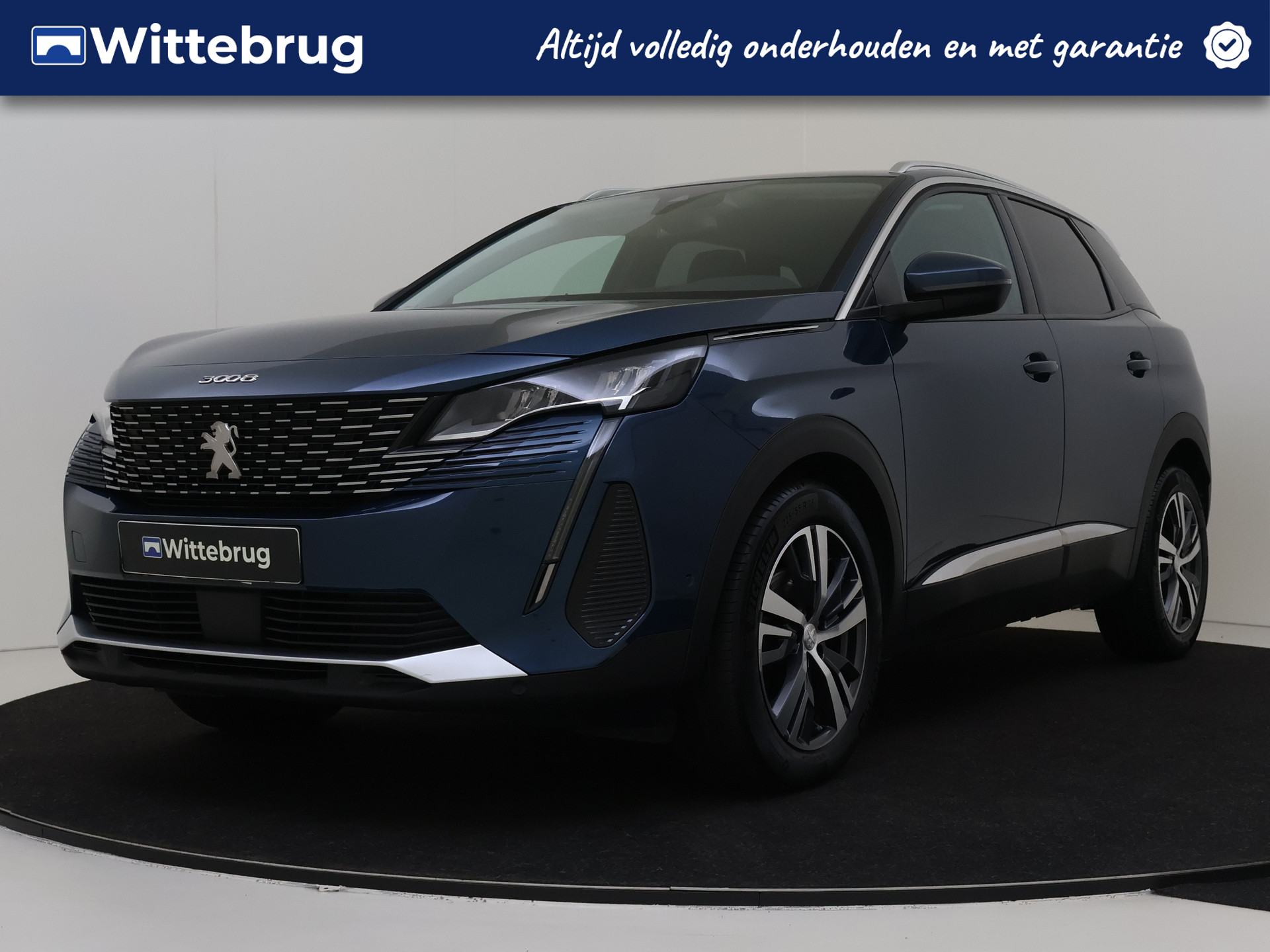 Peugeot 3008 1.2 PureTech 130PK Blue Lease Allure Automaat | Stoelverwarming | Elektrische klep | Dodehoek bewaking |