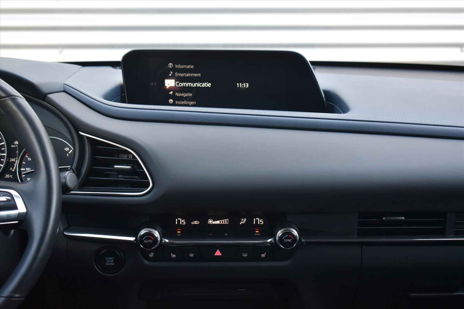 Mazda Cx-30 Skyactiv-X 180pk Comfort Automaat | 1e eig. | 100% Dealeronderhouden | NL Auto | Carplay | Incl. BOVAG garantie & beurt etc.. - 13/26