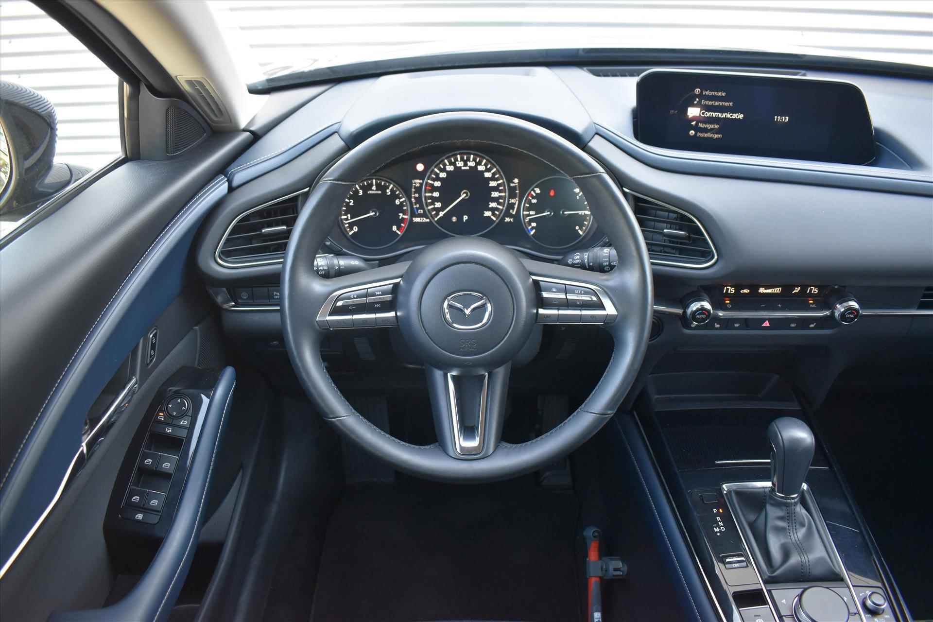 Mazda Cx-30 Skyactiv-X 180pk Comfort Automaat | 1e eig. | 100% Dealeronderhouden | NL Auto | Carplay | Incl. BOVAG garantie & beurt etc.. - 18/26
