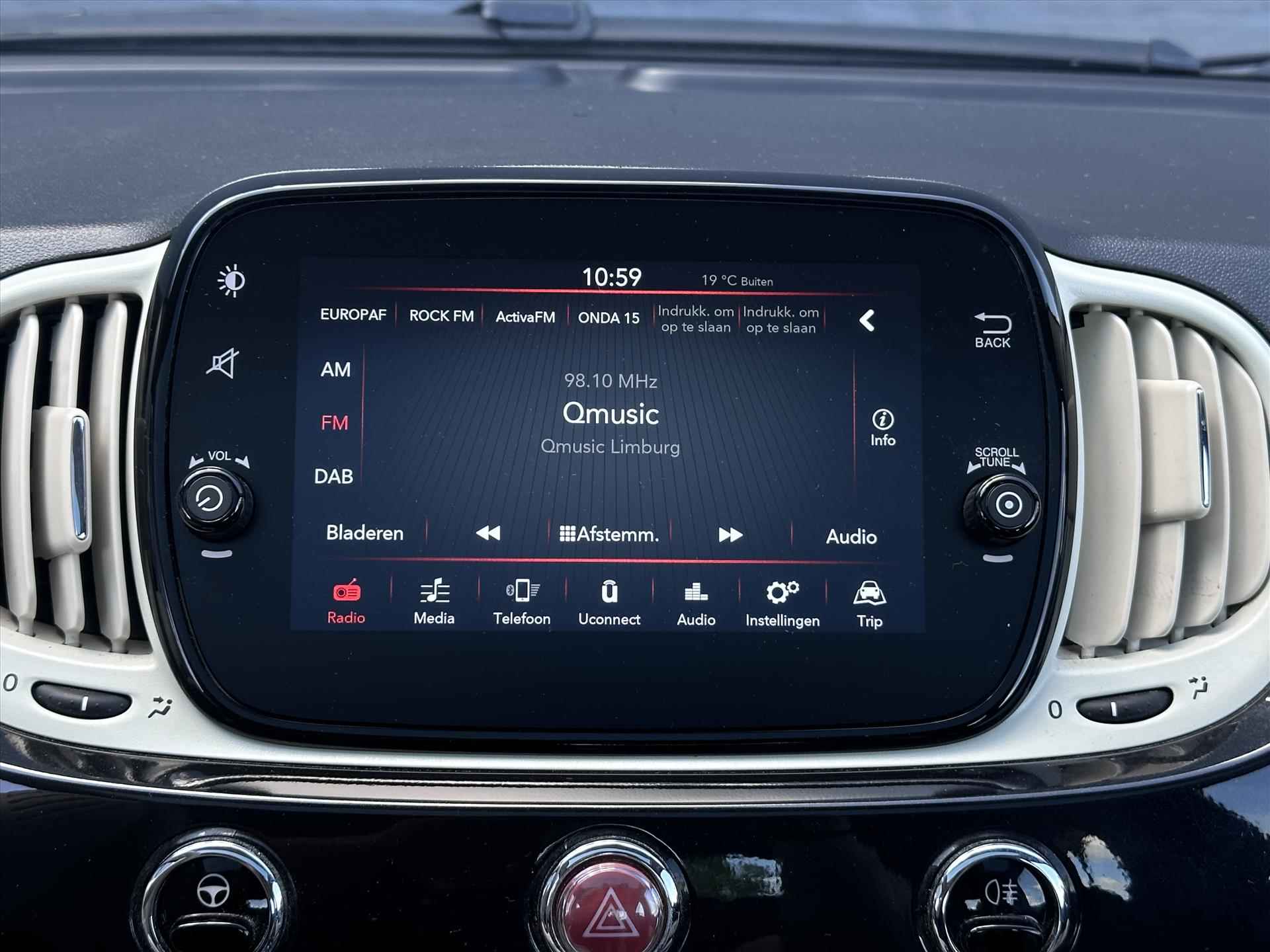 FIAT 500 1.0 70pk Hybrid Dolcevita | Panoramadak | Apple Carplay | Climatronic - 25/33