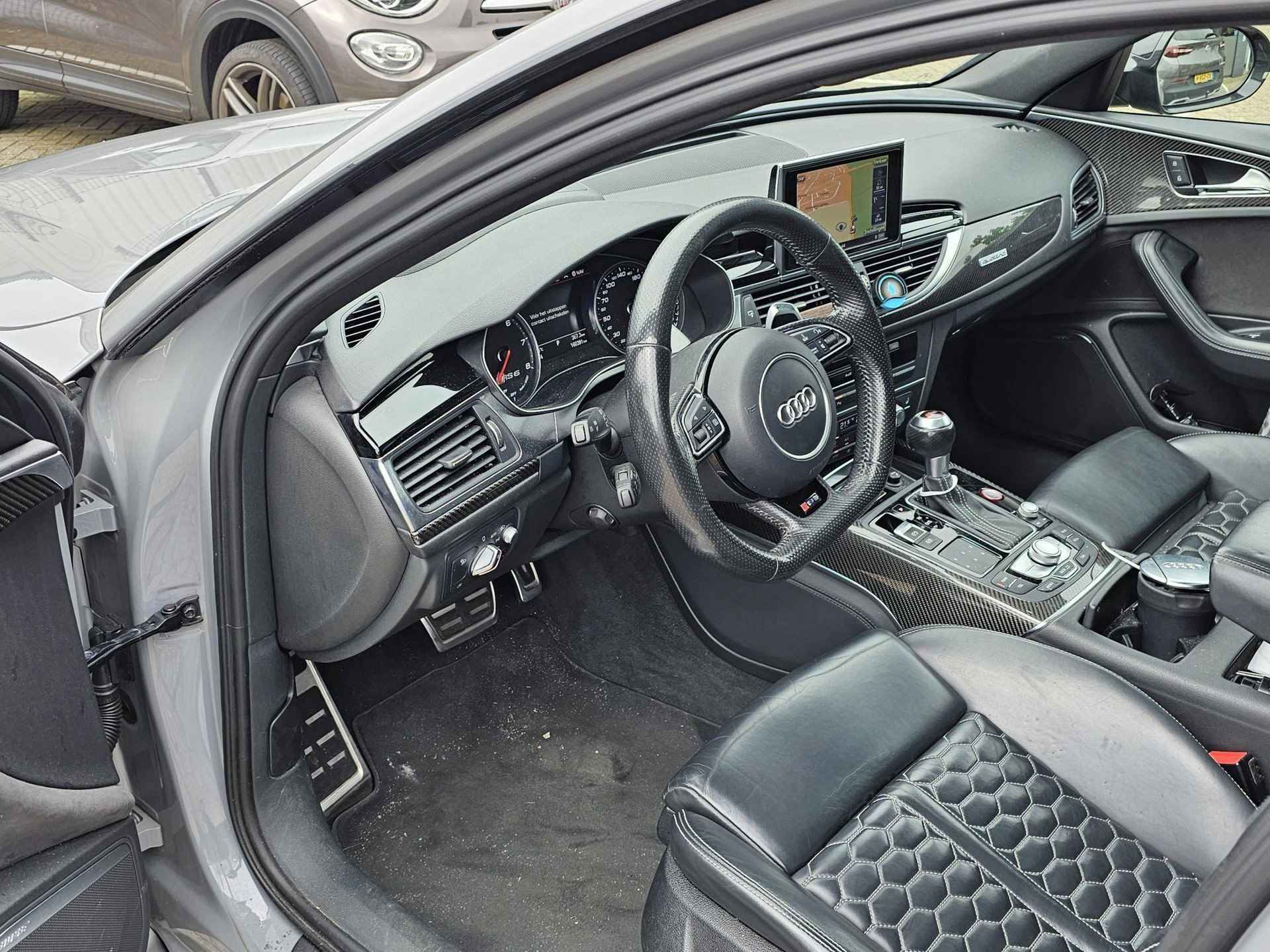 Audi RS6 4.0 TFSI RS 6 quattro performance Pro Line Plus | VERWACHT | 605PK  | Keramische remschijven | Leder | Panoramadak | Dodehoekdetectie | Head up display | Stoelverwarming | Elektrische achterklep | BOSE Audio | - 5/13