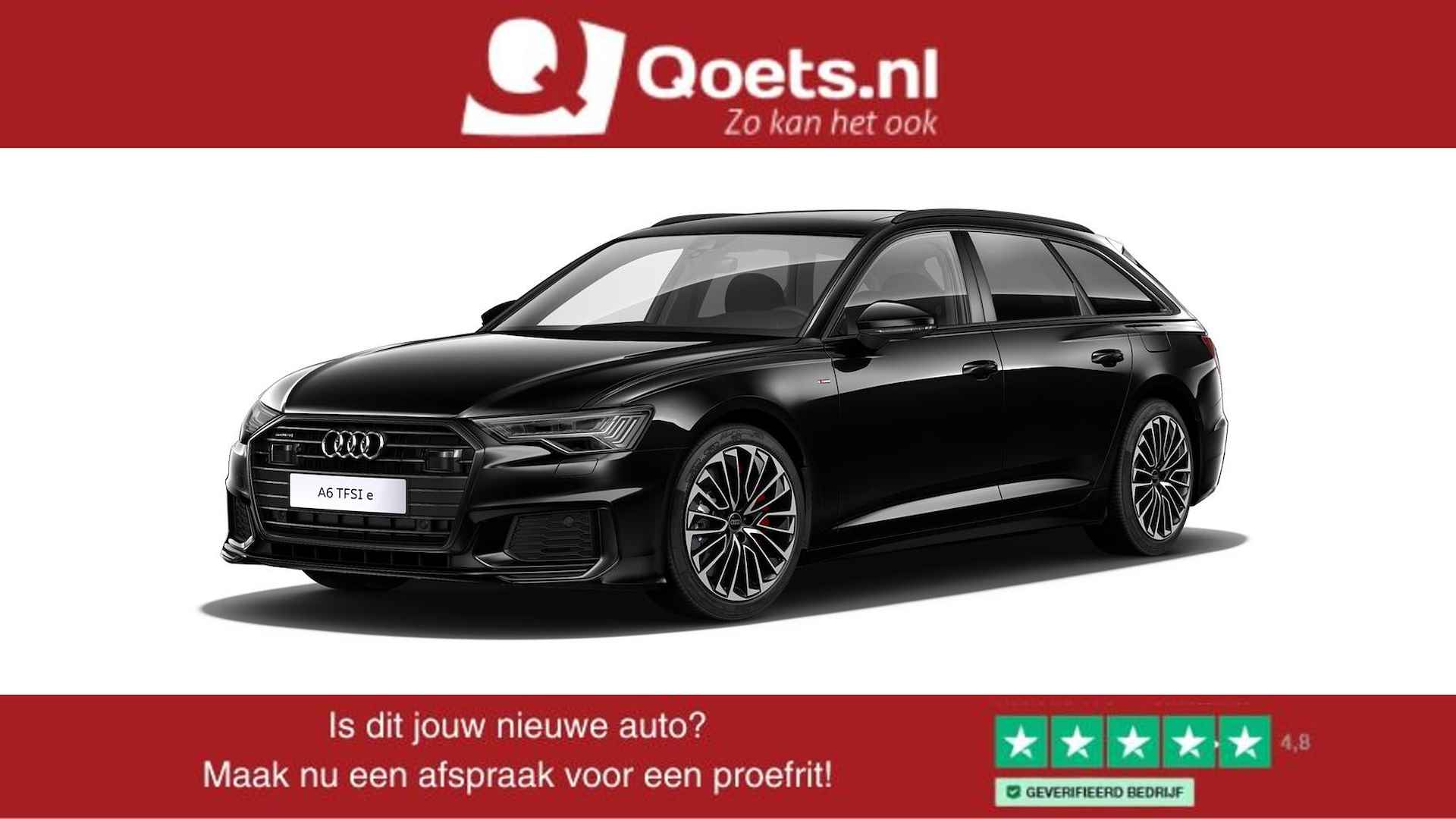 Audi A6 Avant 55 TFSI e quattro Competition Trekhaak - Panoramadak - Elektrisch verstelbare/verwarmde voorstoelen - Comfortstoelen - Automatische achterklep - Head Up - Assistentiepakket Tour - Cruise Control -